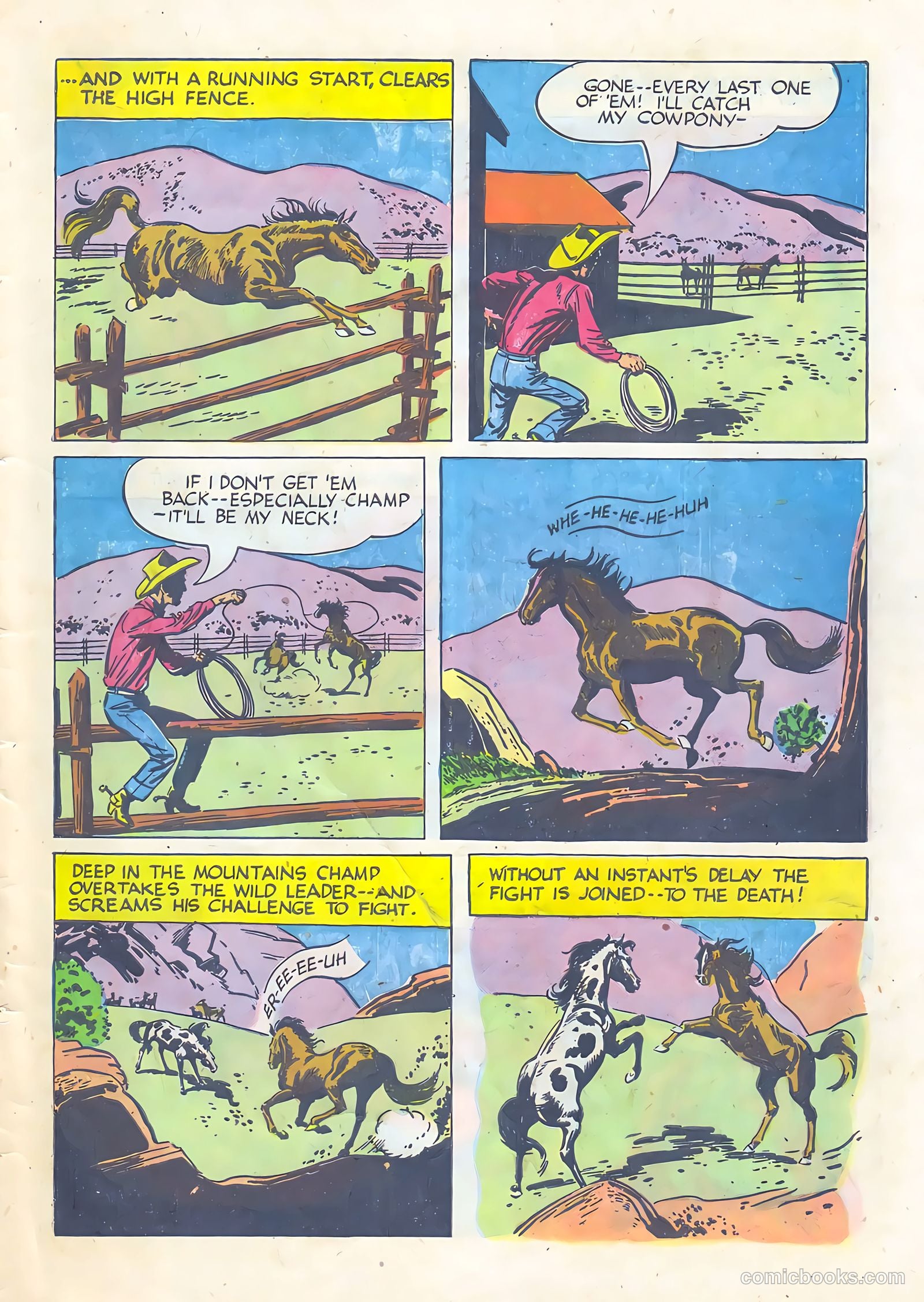 Gene Autry Comics #29 (1949) — page 31 of 36