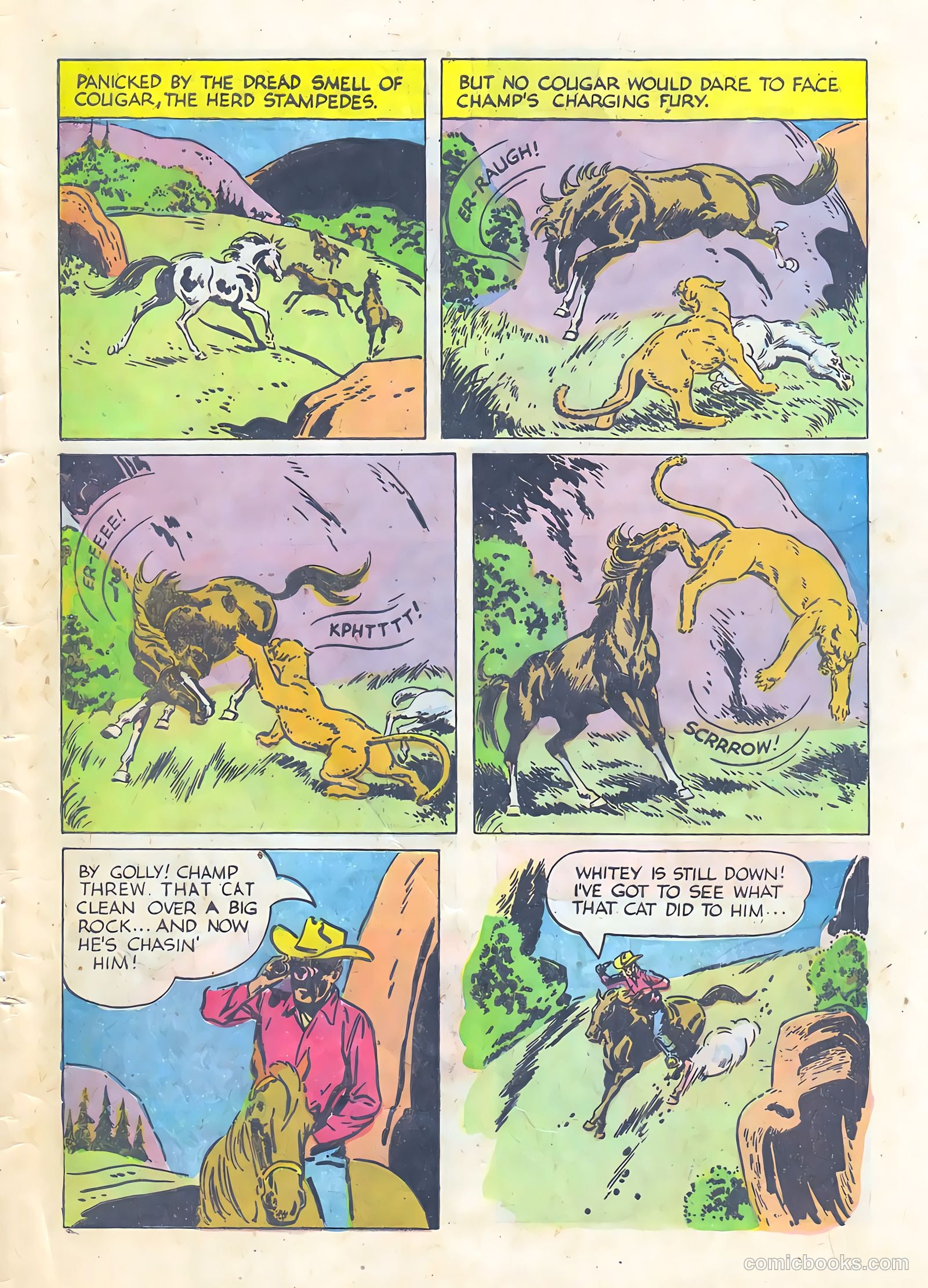 Gene Autry Comics #29 (1949) — page 33 of 36