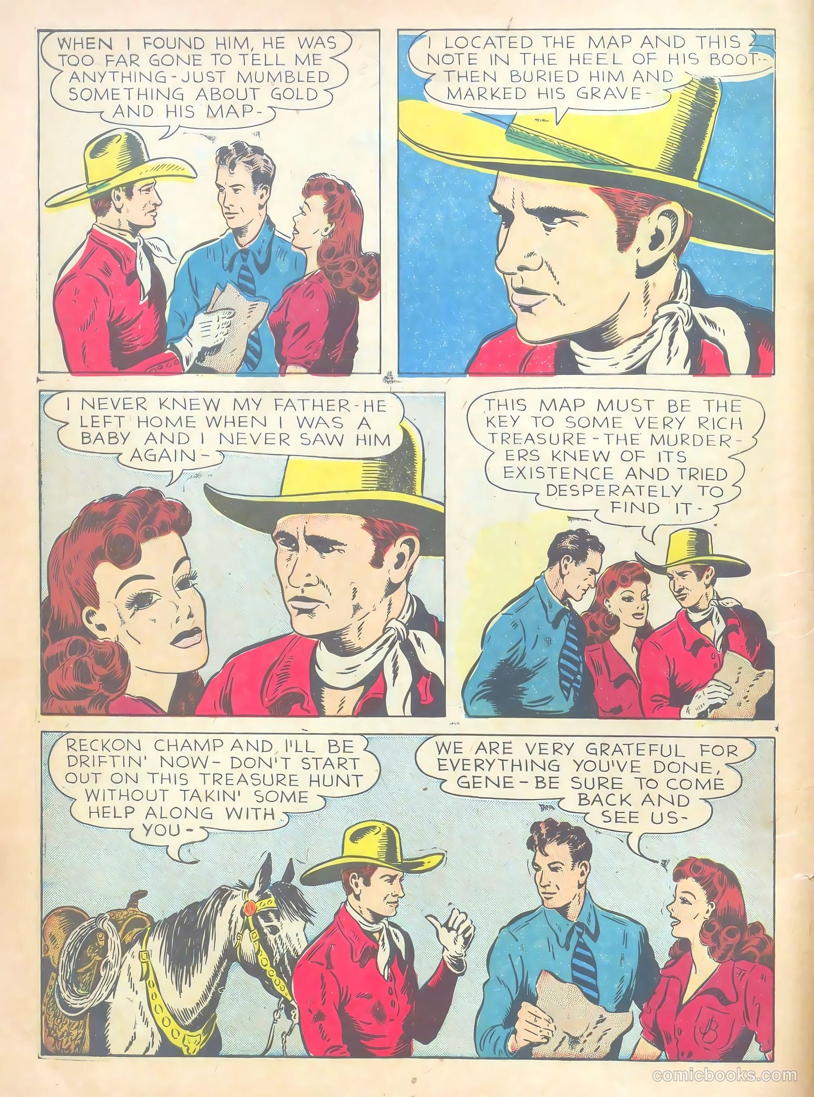 Gene Autry Comics #3 (1942) — page 8 of 68