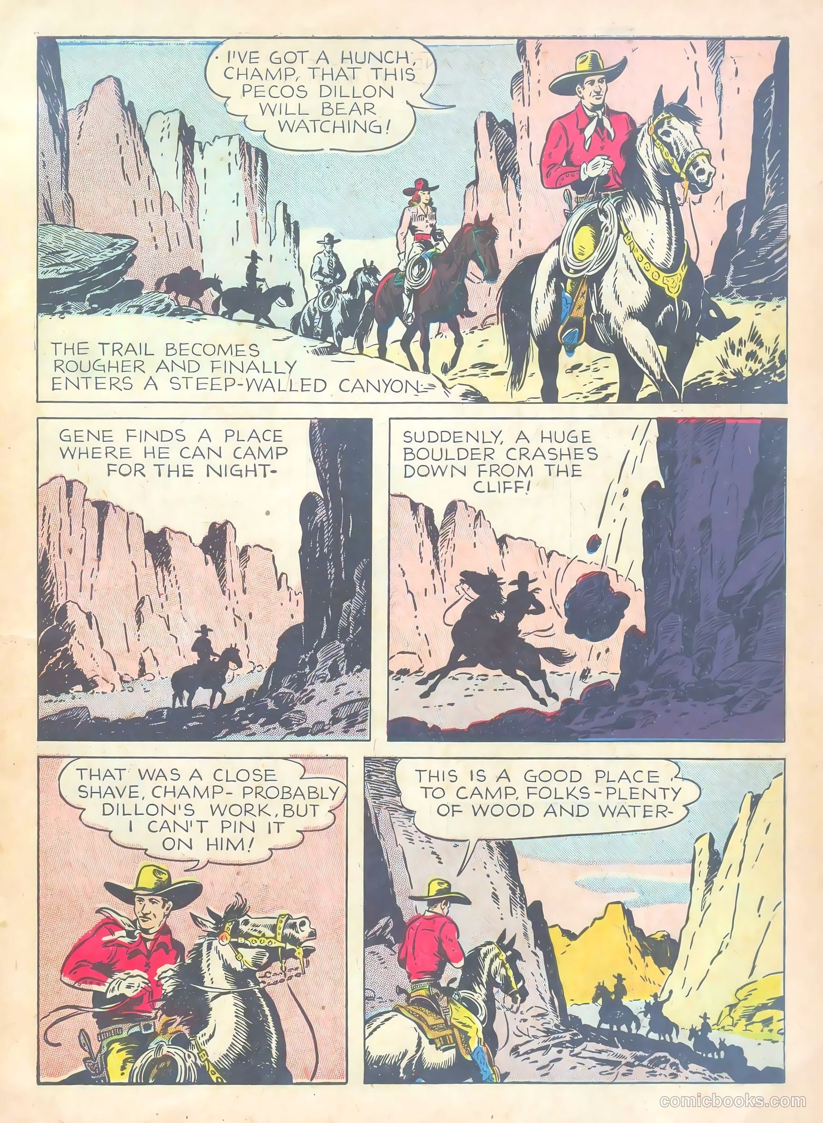 Gene Autry Comics #3 (1942) — page 11 of 68