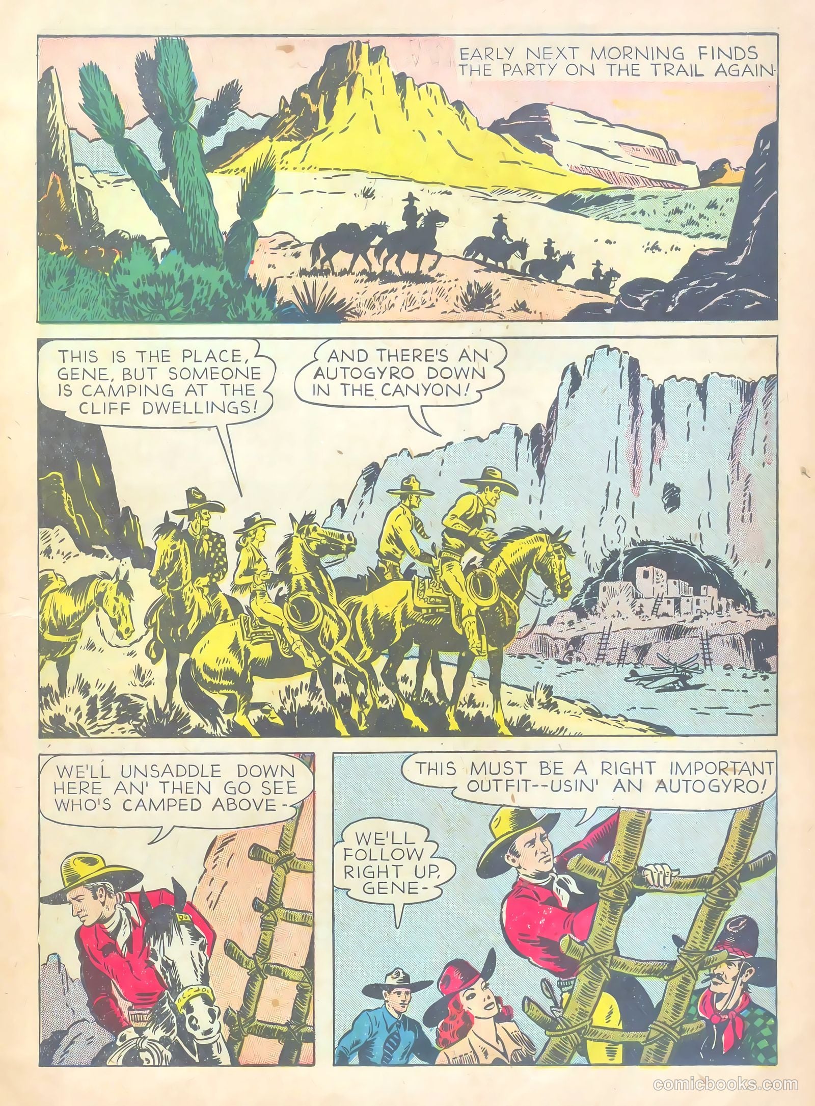 Gene Autry Comics #3 (1942) — page 13 of 68
