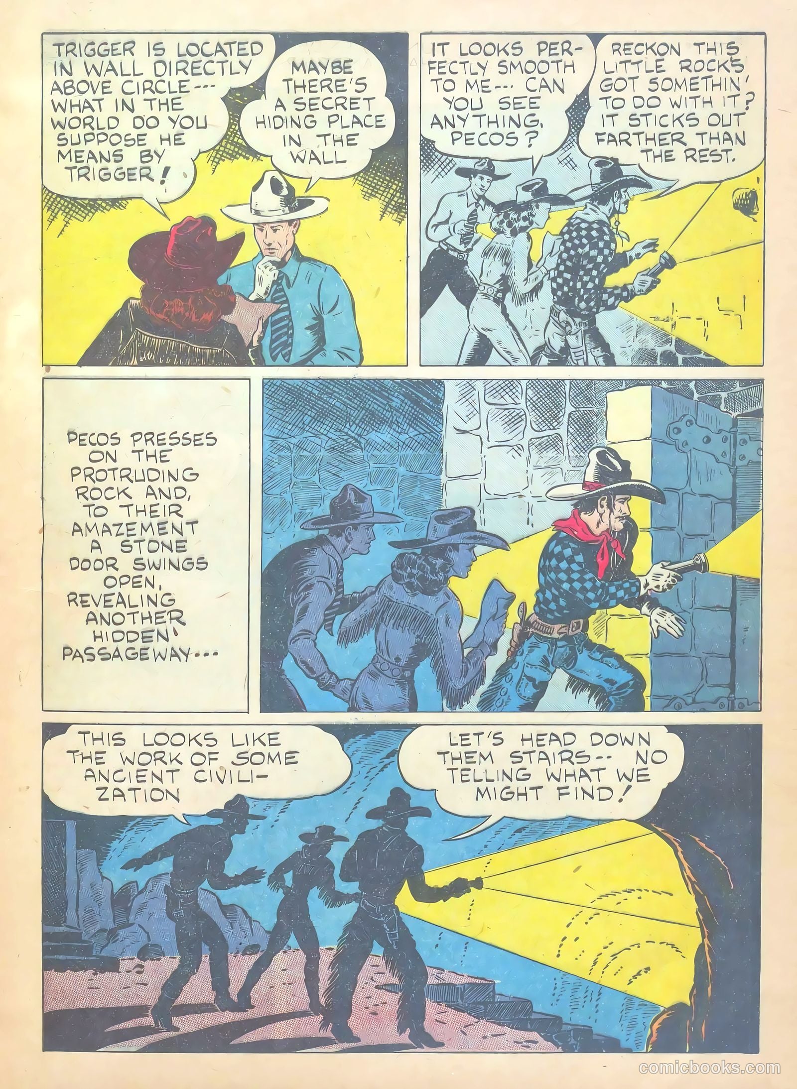 Gene Autry Comics #3 (1942) — page 17 of 68