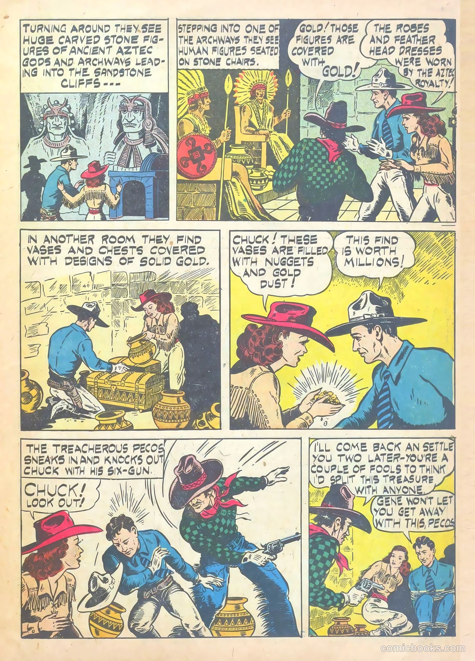 Gene Autry Comics #3 (1942) — page 19 of 68