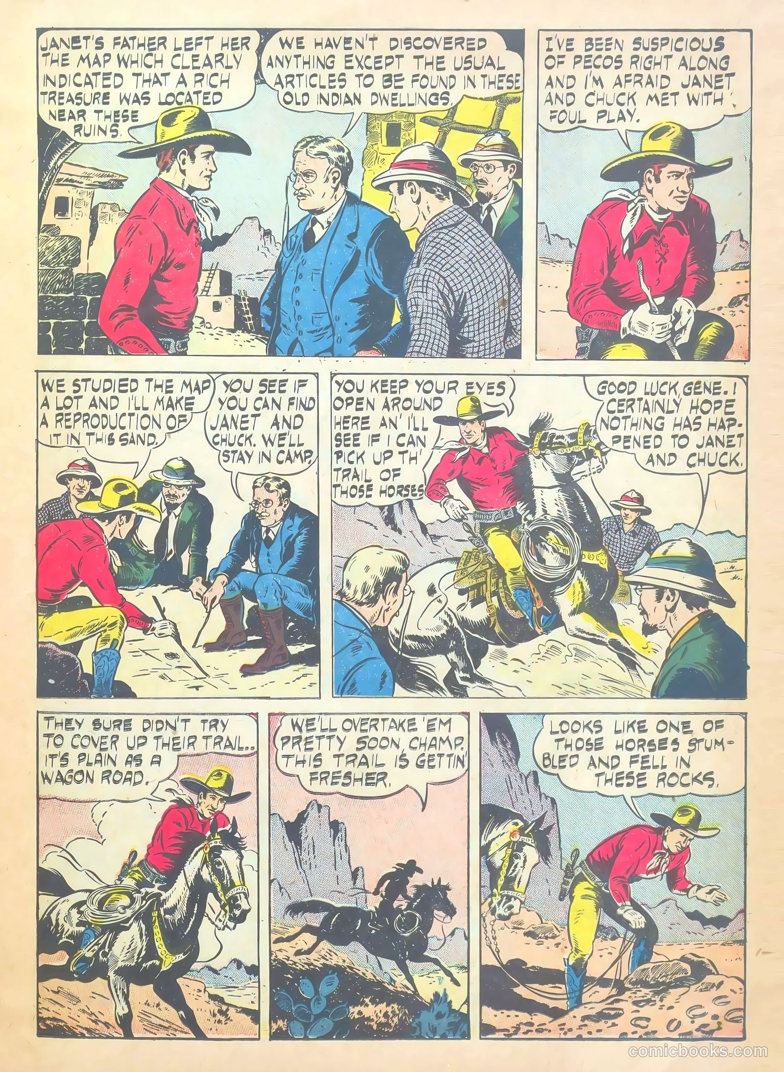 Gene Autry Comics #3 (1942) — page 21 of 68
