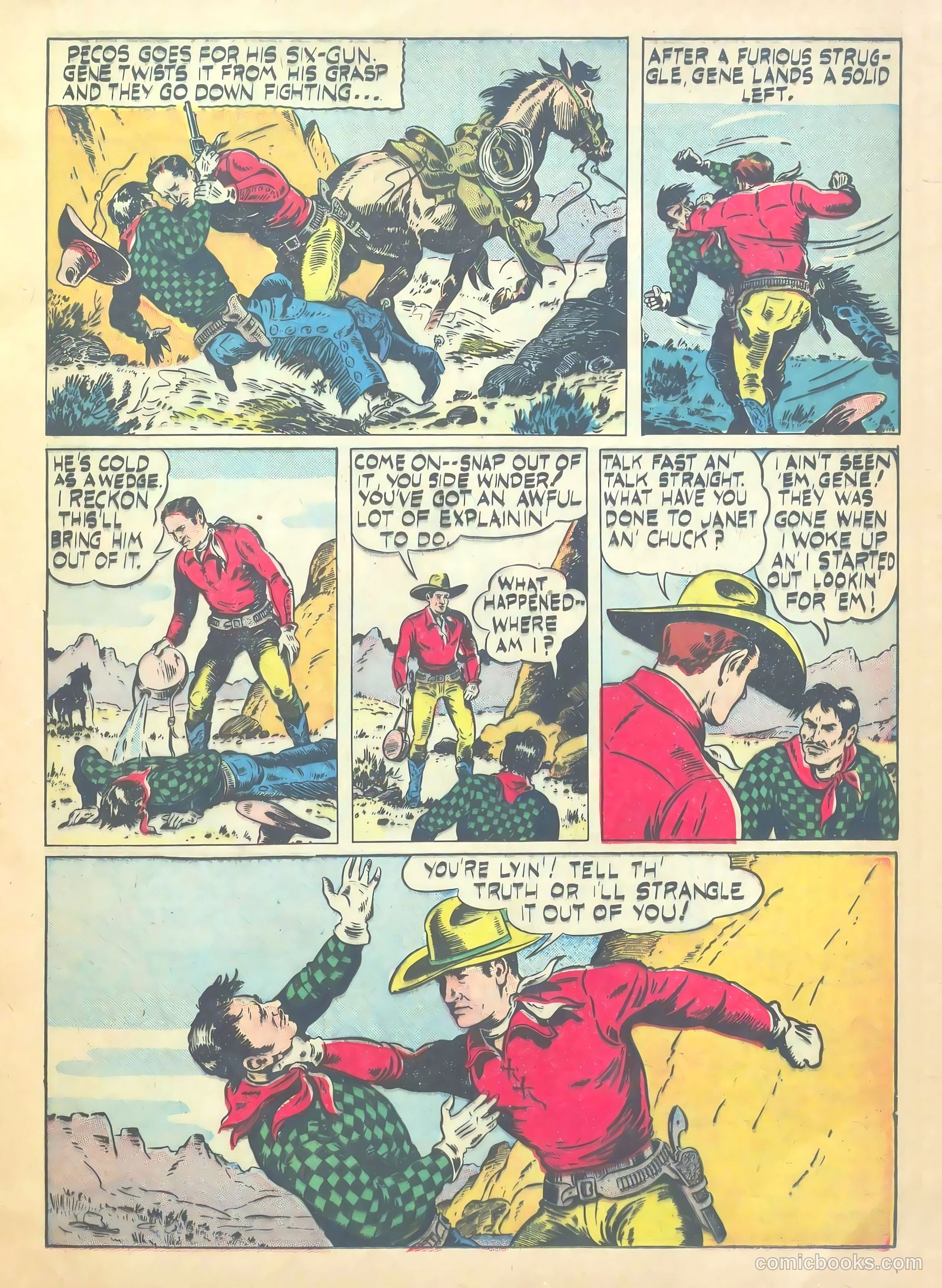 Gene Autry Comics #3 (1942) — page 23 of 68