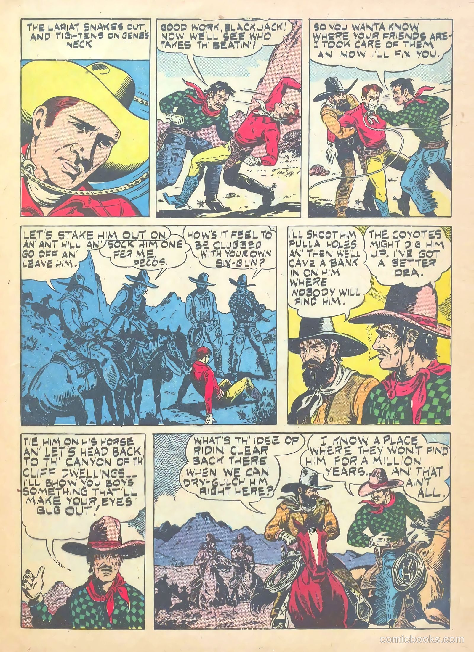 Gene Autry Comics #3 (1942) — page 25 of 68