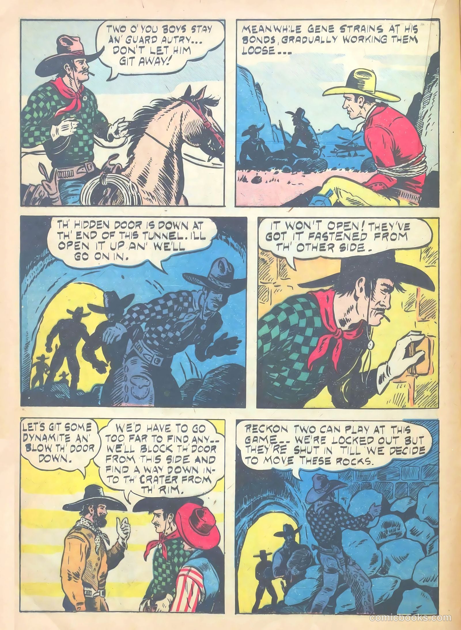 Gene Autry Comics #3 (1942) — page 30 of 68