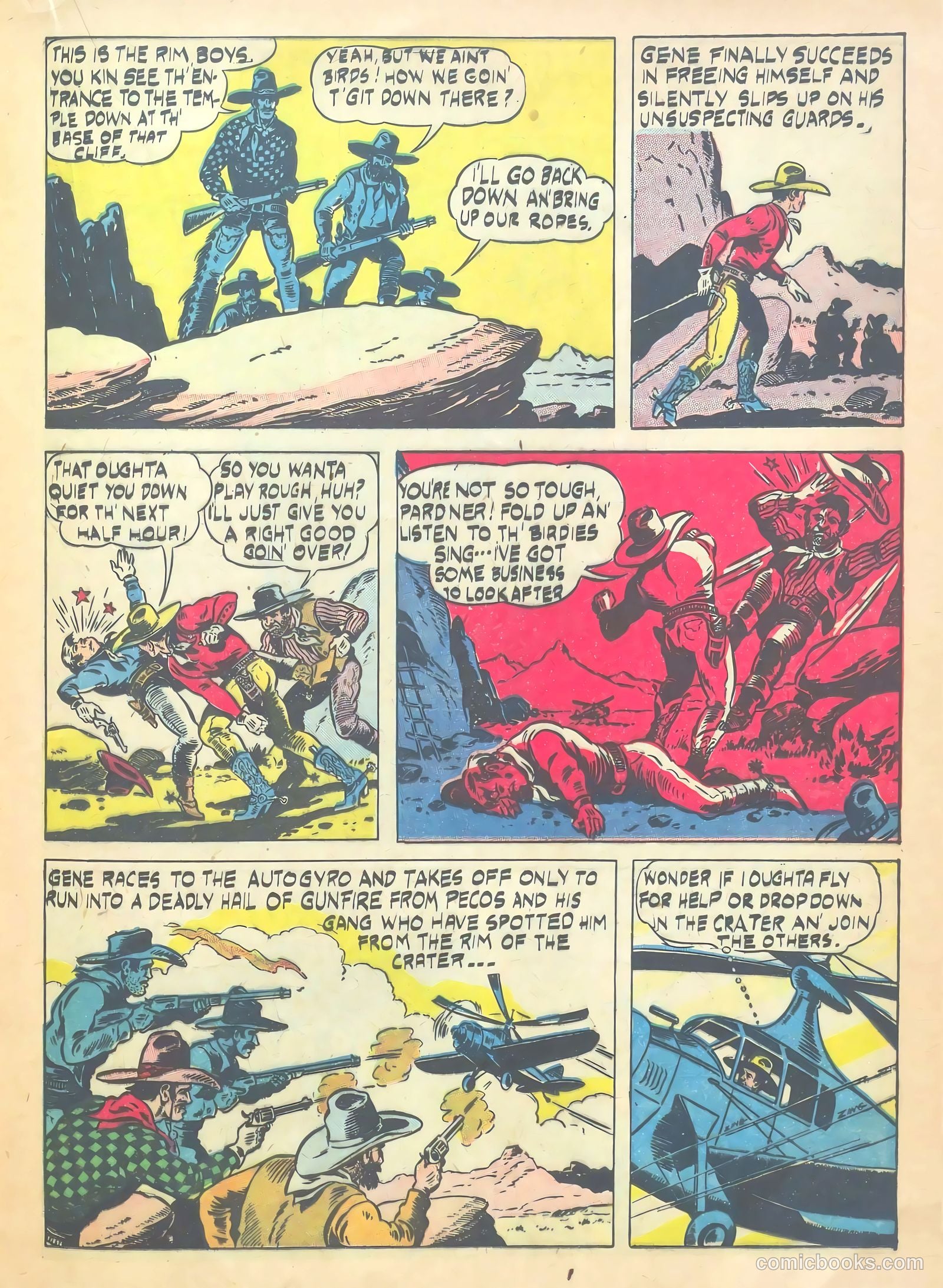 Gene Autry Comics #3 (1942) — page 31 of 68