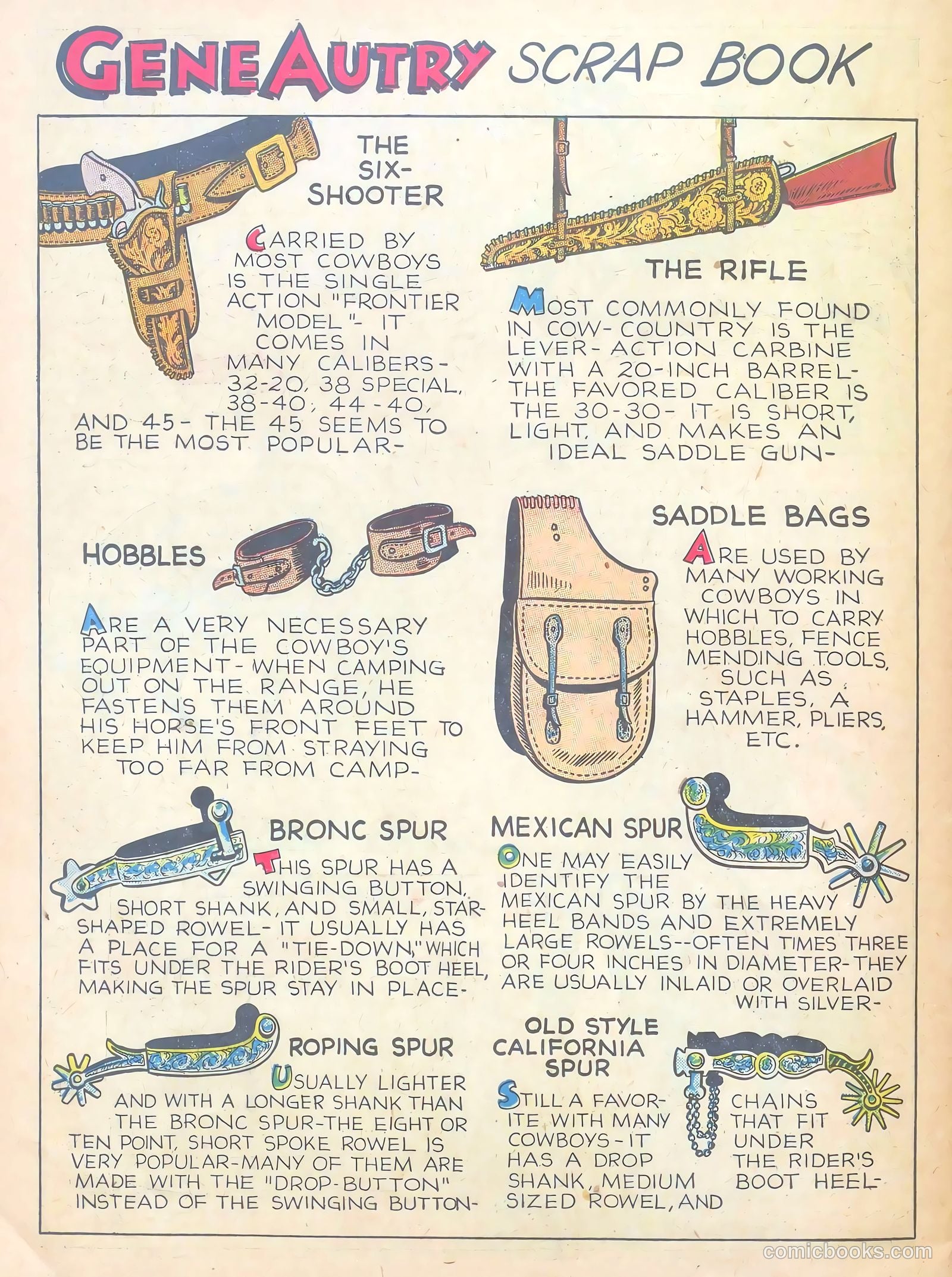 Gene Autry Comics #3 (1942) — page 50 of 68