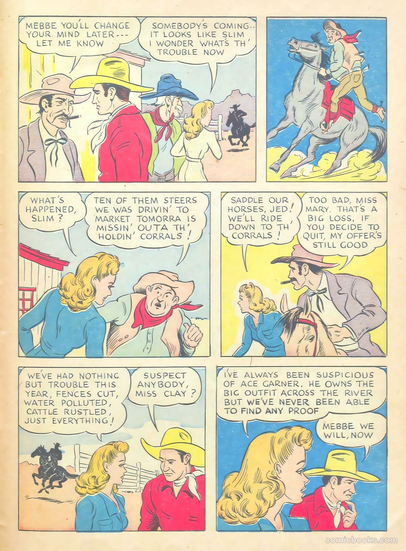 Gene Autry Comics #3 (1942) — page 53 of 68