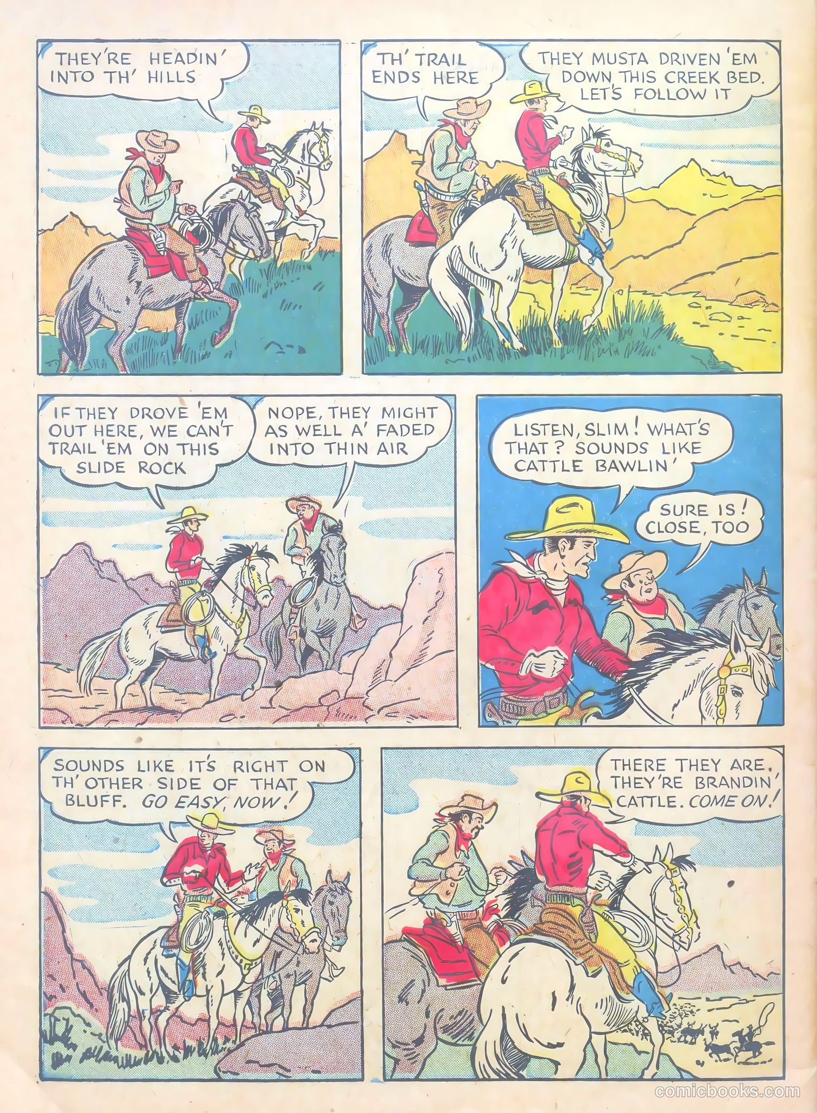 Gene Autry Comics #3 (1942) — page 58 of 68