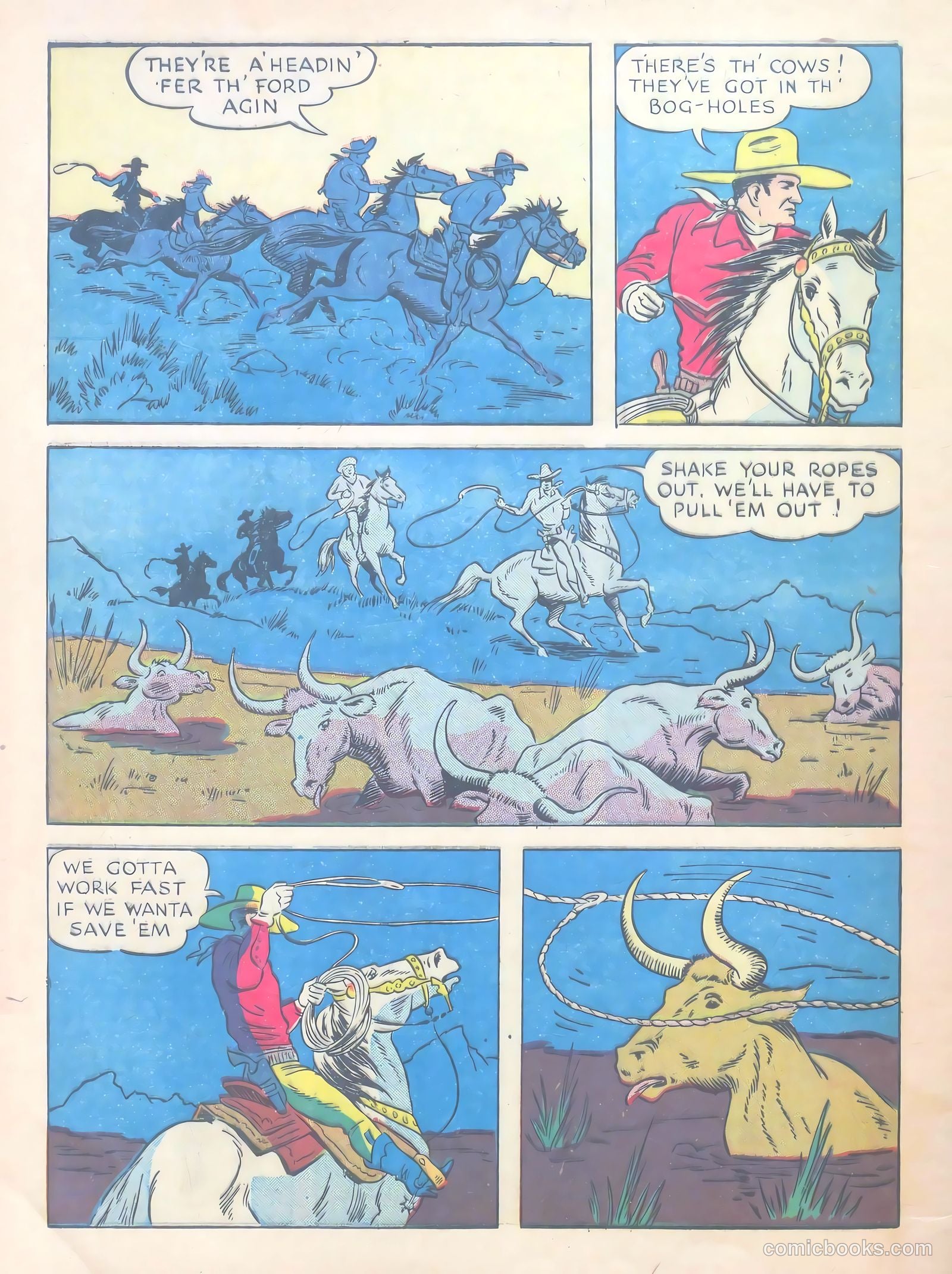 Gene Autry Comics #3 (1942) — page 62 of 68