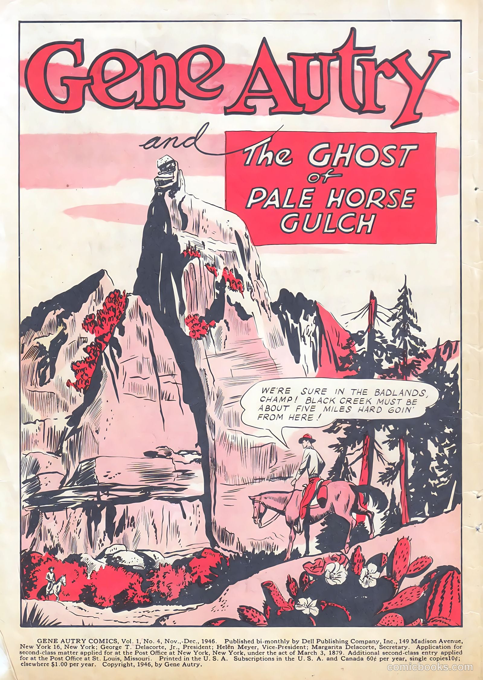 Gene Autry Comics #4 (1943) — page 2 of 52