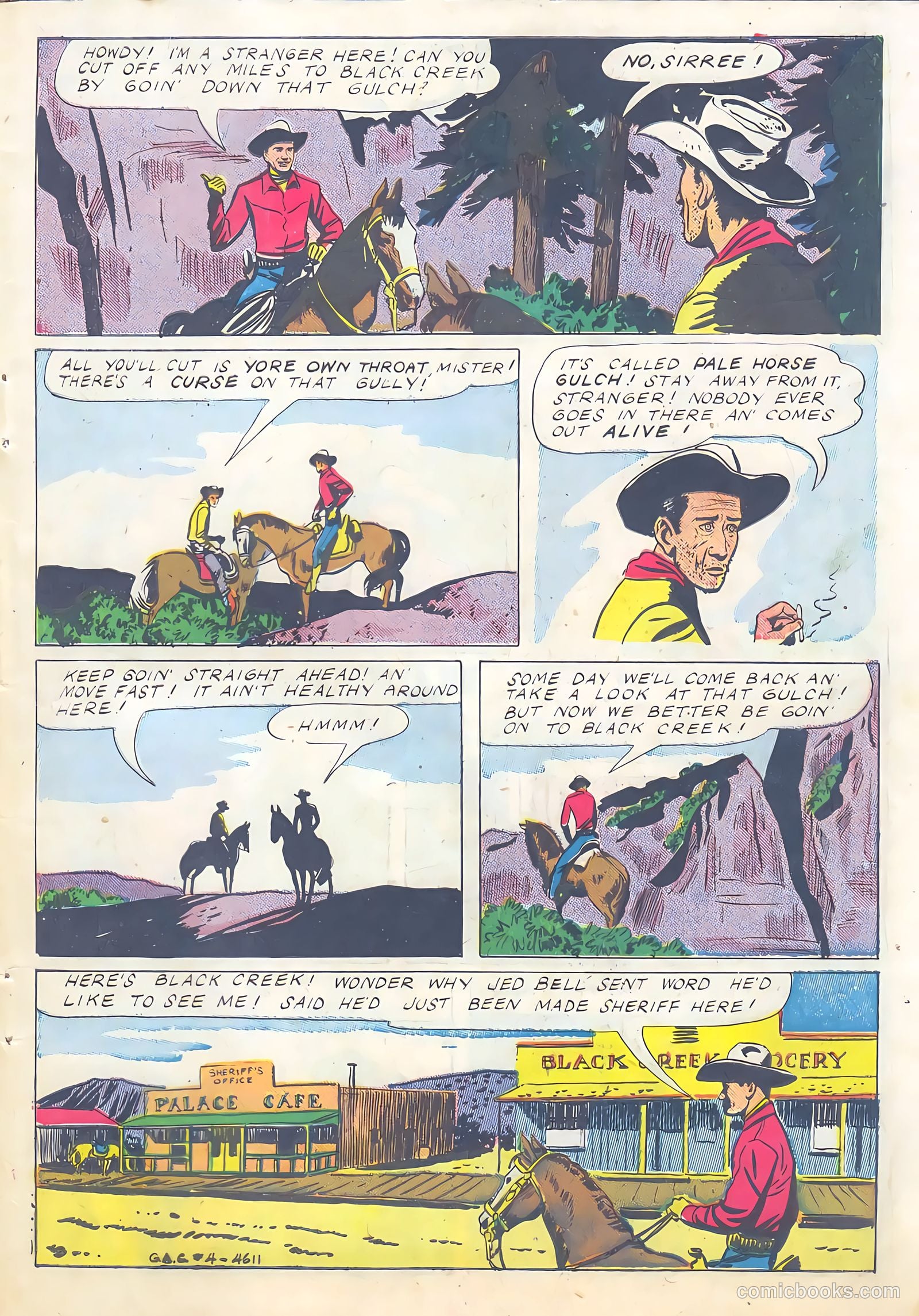 Gene Autry Comics #4 (1943) — page 3 of 52