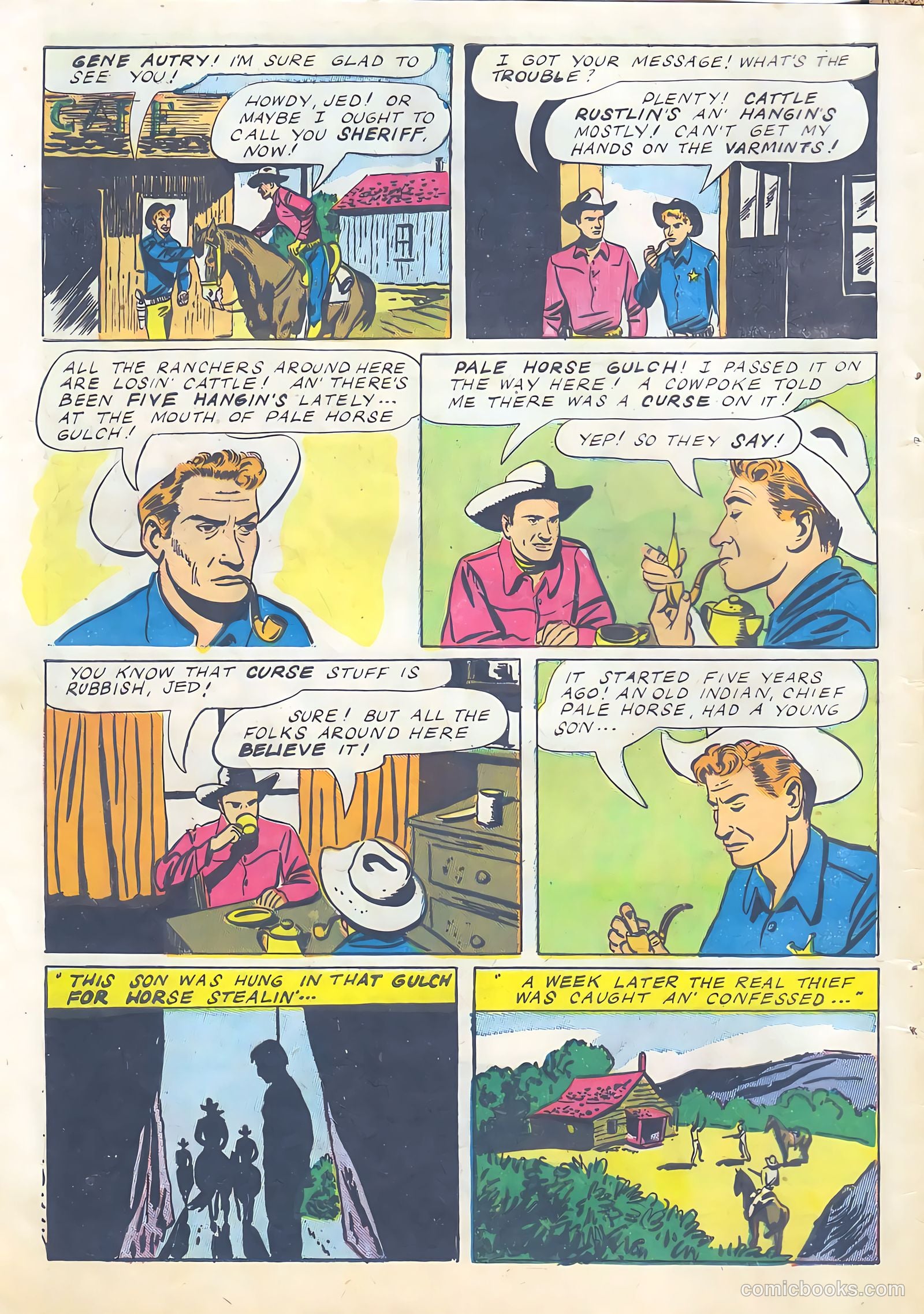 Gene Autry Comics #4 (1943) — page 4 of 52