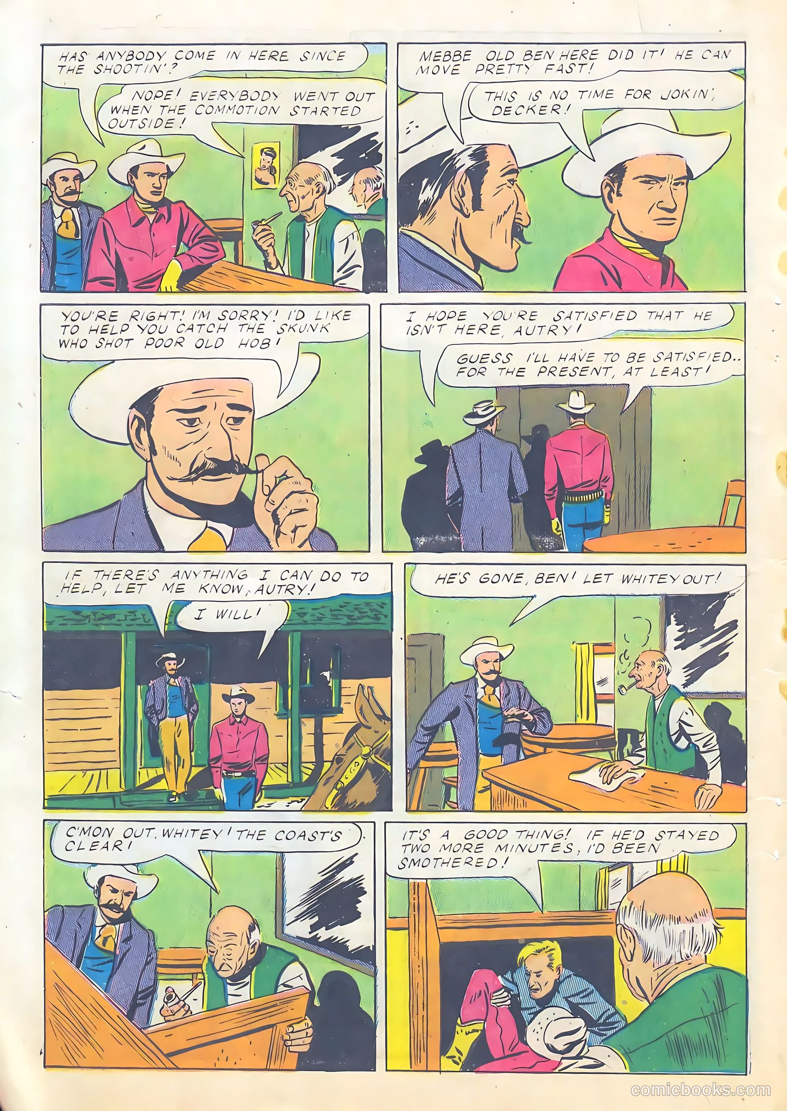 Gene Autry Comics #4 (1943) — page 10 of 52