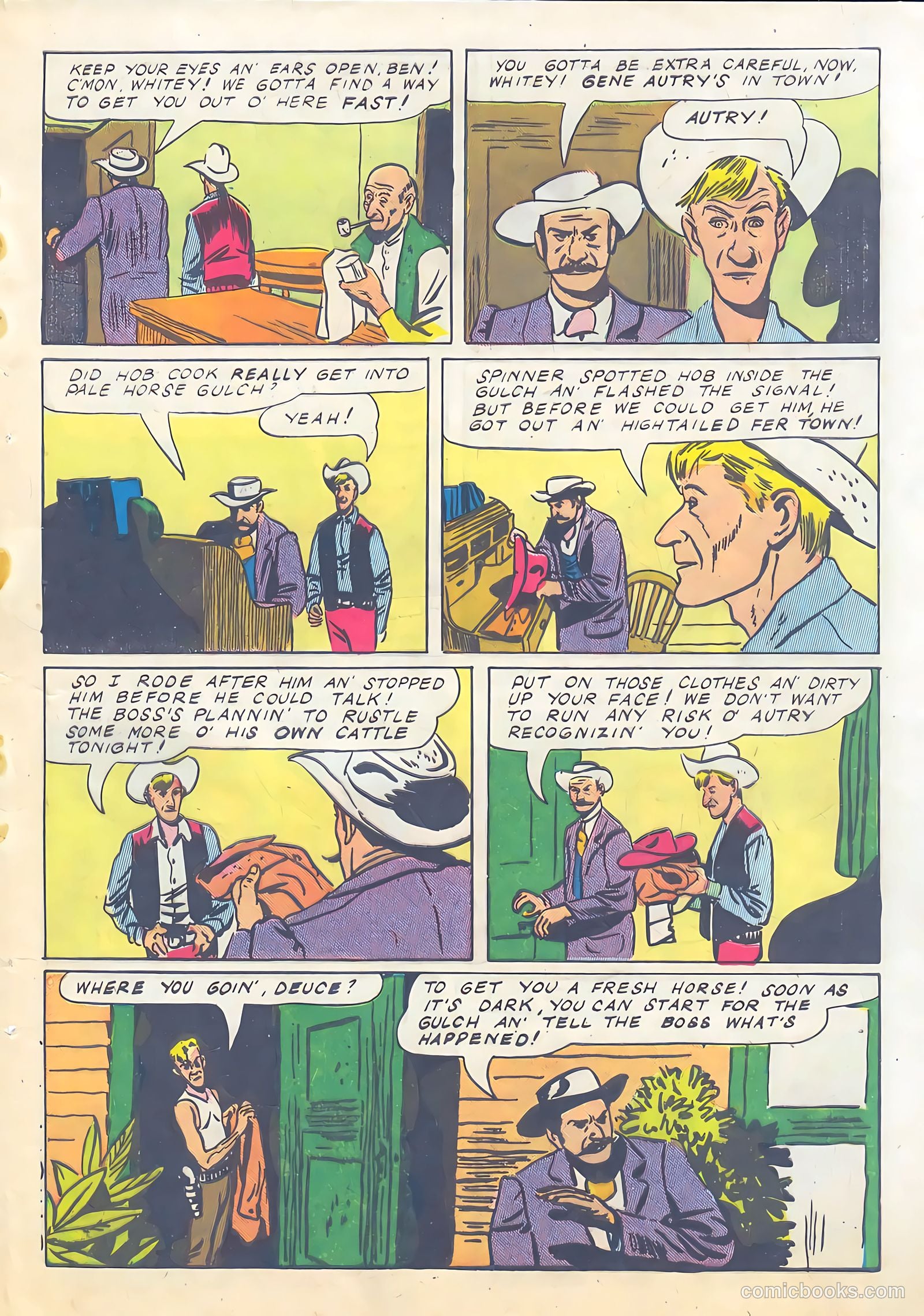 Gene Autry Comics #4 (1943) — page 11 of 52