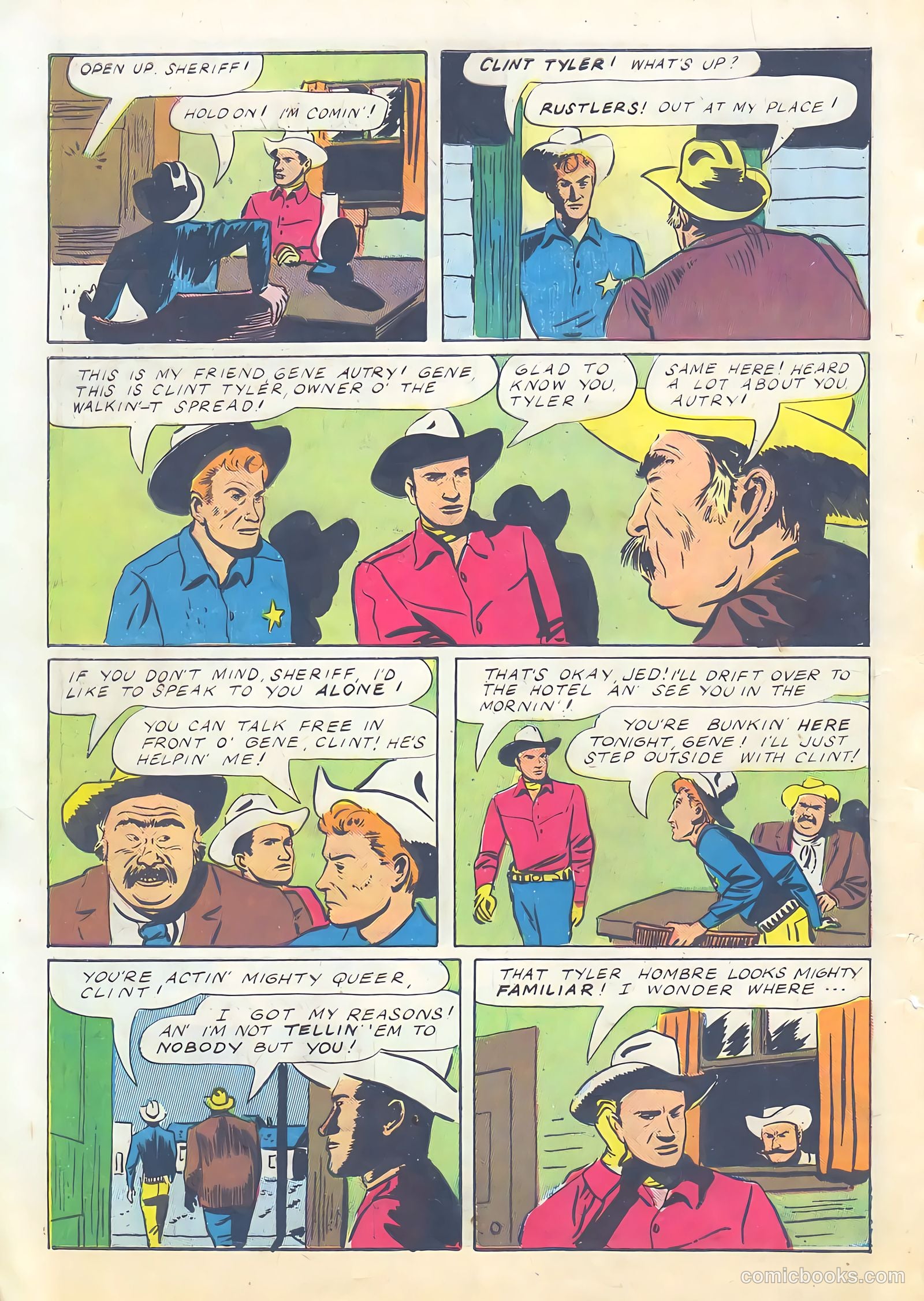 Gene Autry Comics #4 (1943) — page 14 of 52