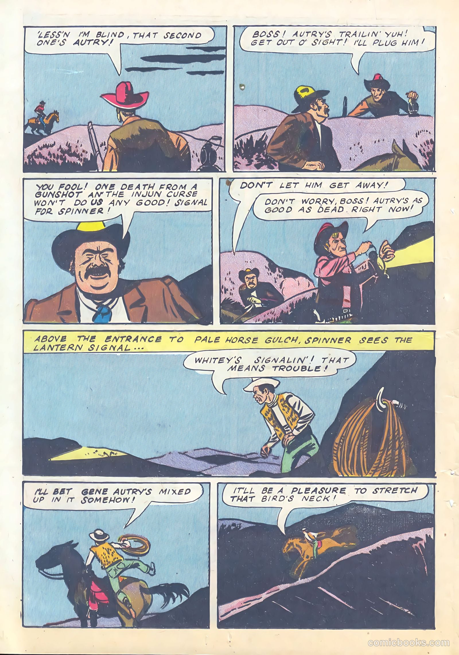 Gene Autry Comics #4 (1943) — page 18 of 52
