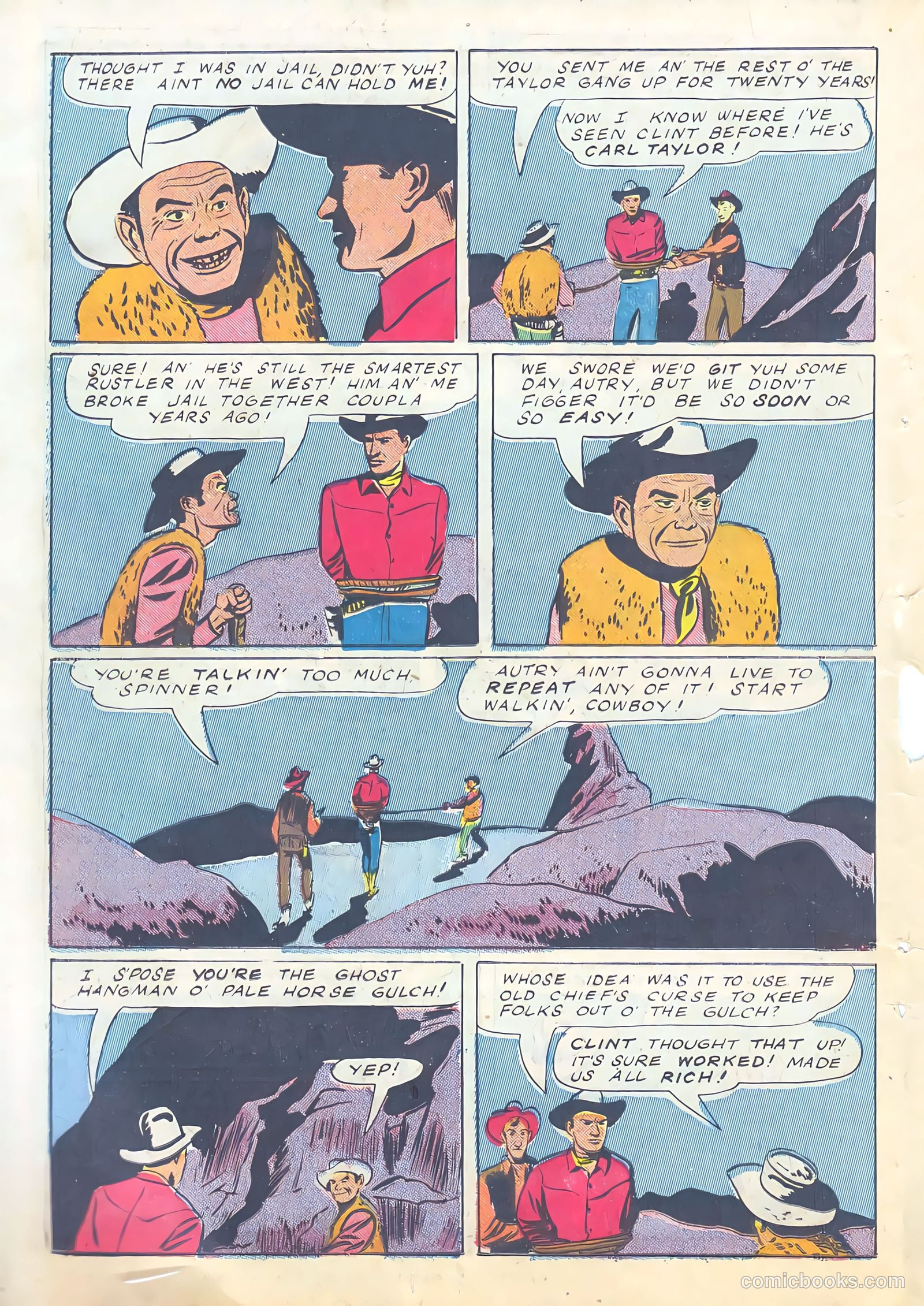 Gene Autry Comics #4 (1943) — page 20 of 52