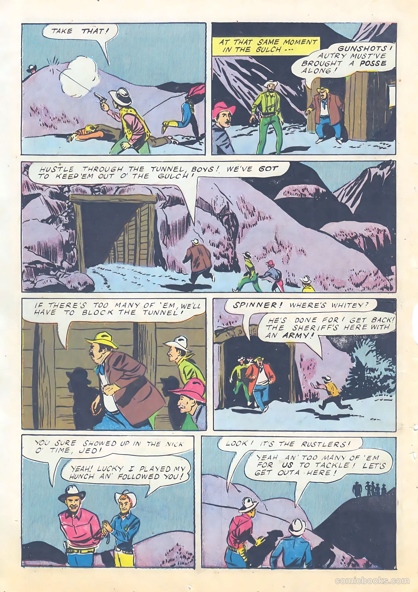 Gene Autry Comics #4 (1943) — page 22 of 52