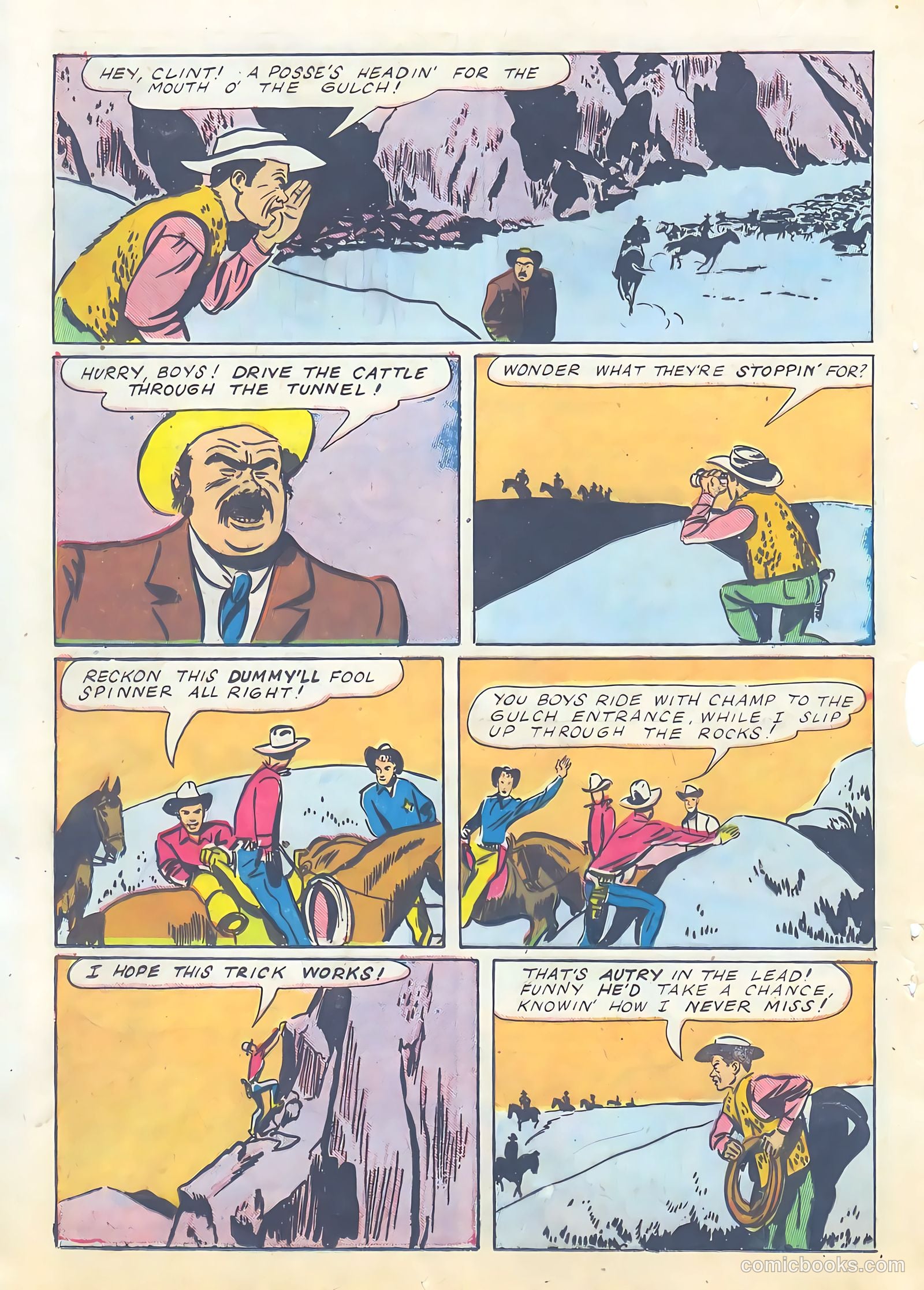 Gene Autry Comics #4 (1943) — page 24 of 52