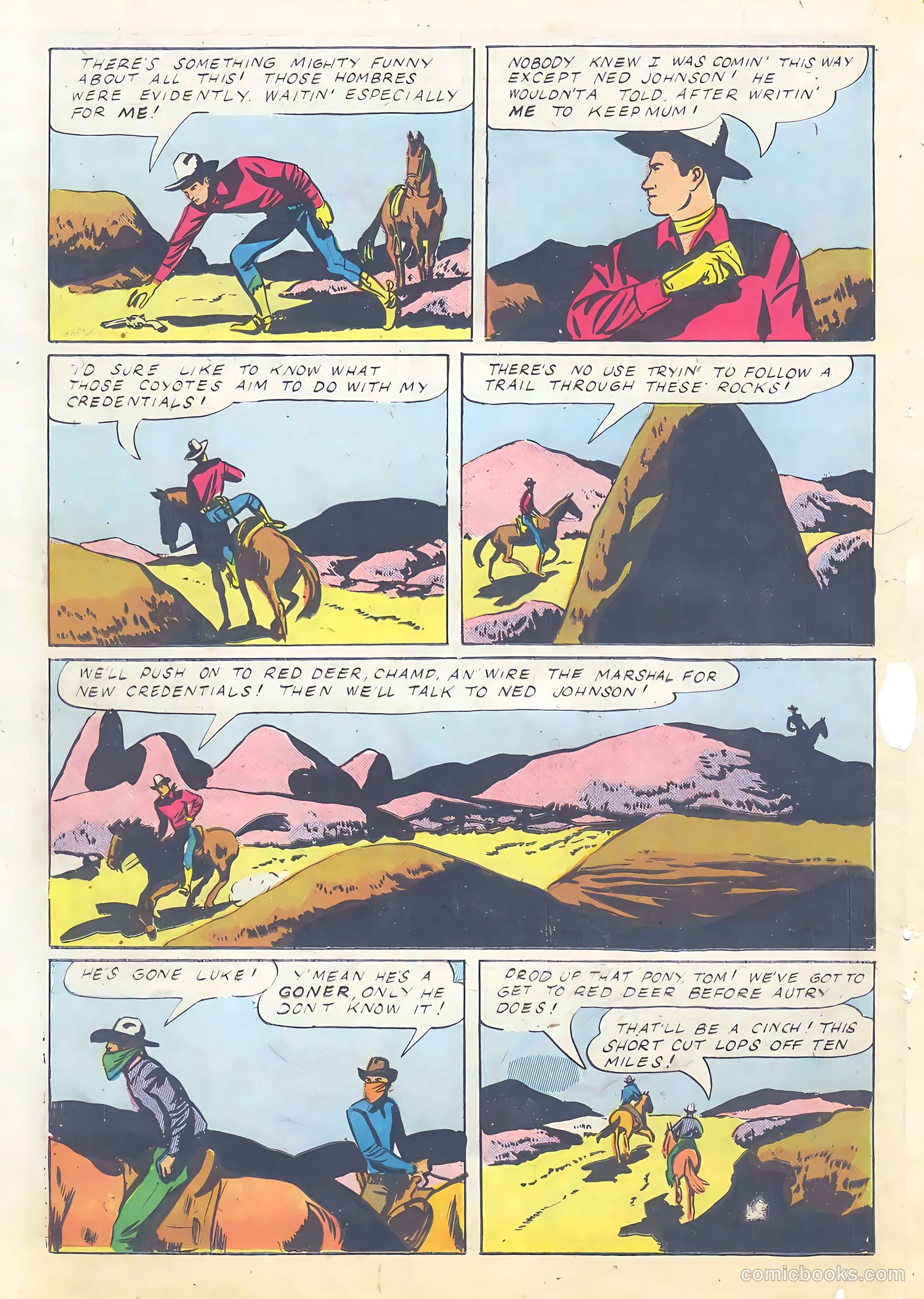 Gene Autry Comics #4 (1943) — page 32 of 52