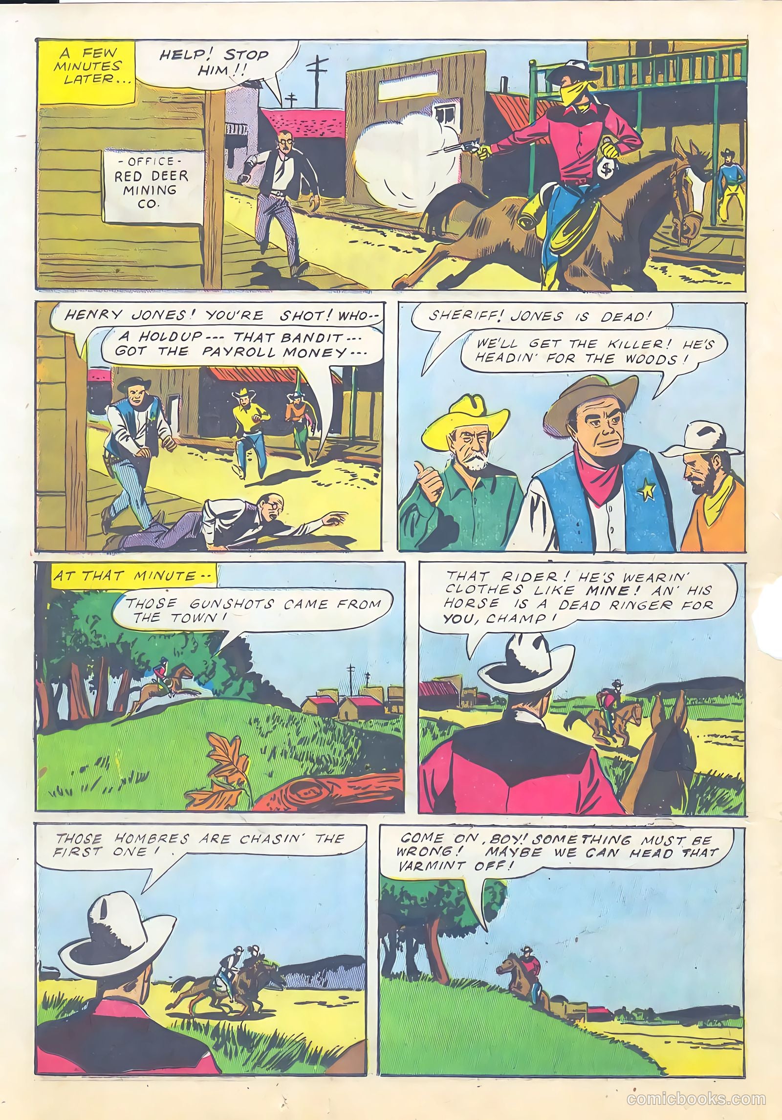 Gene Autry Comics #4 (1943) — page 34 of 52