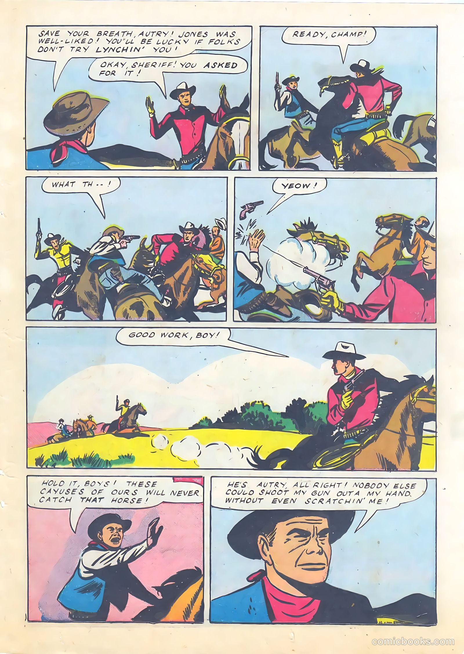 Gene Autry Comics #4 (1943) — page 37 of 52