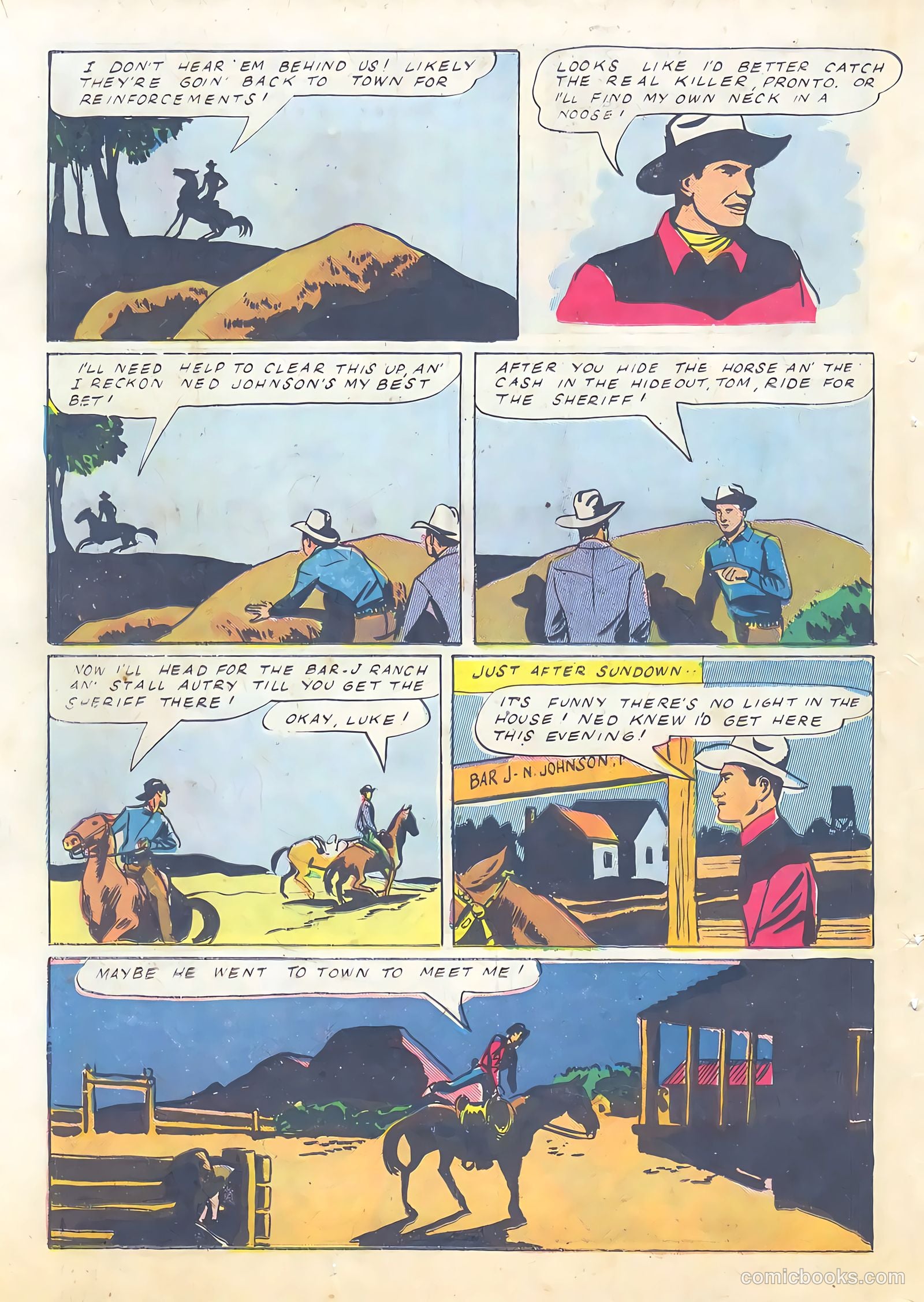 Gene Autry Comics #4 (1943) — page 38 of 52