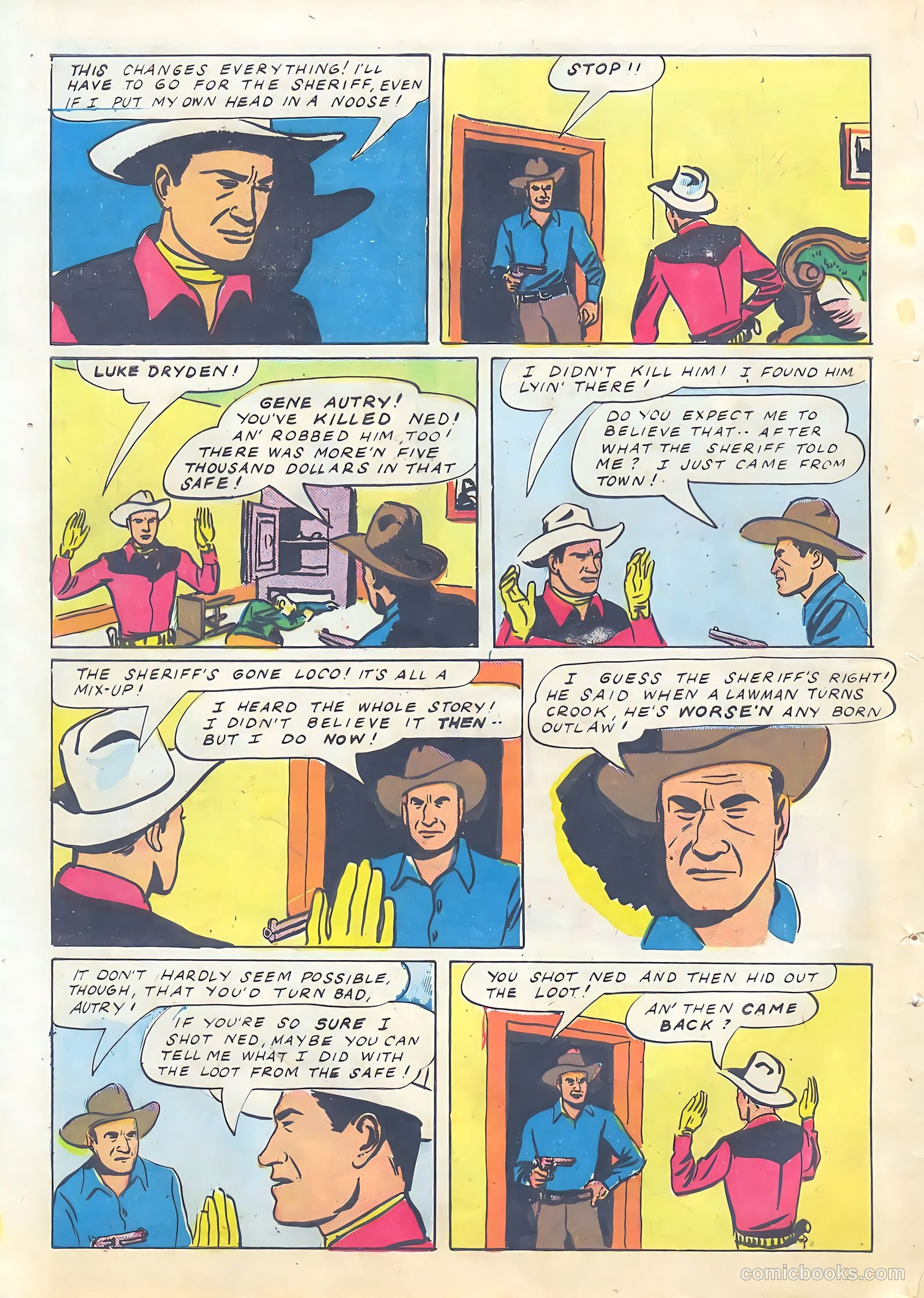 Gene Autry Comics #4 (1943) — page 40 of 52
