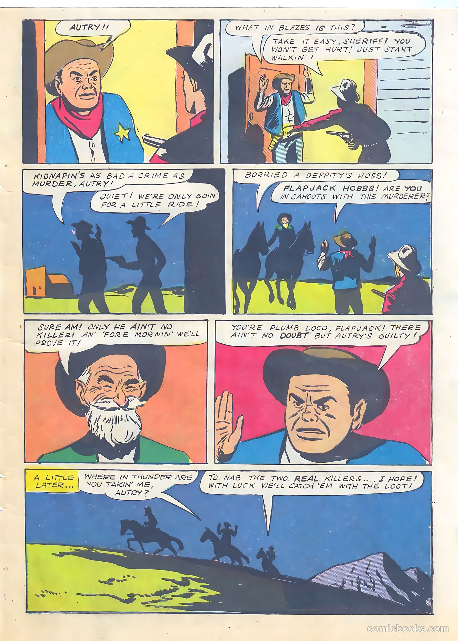 Gene Autry Comics #4 (1943) — page 47 of 52