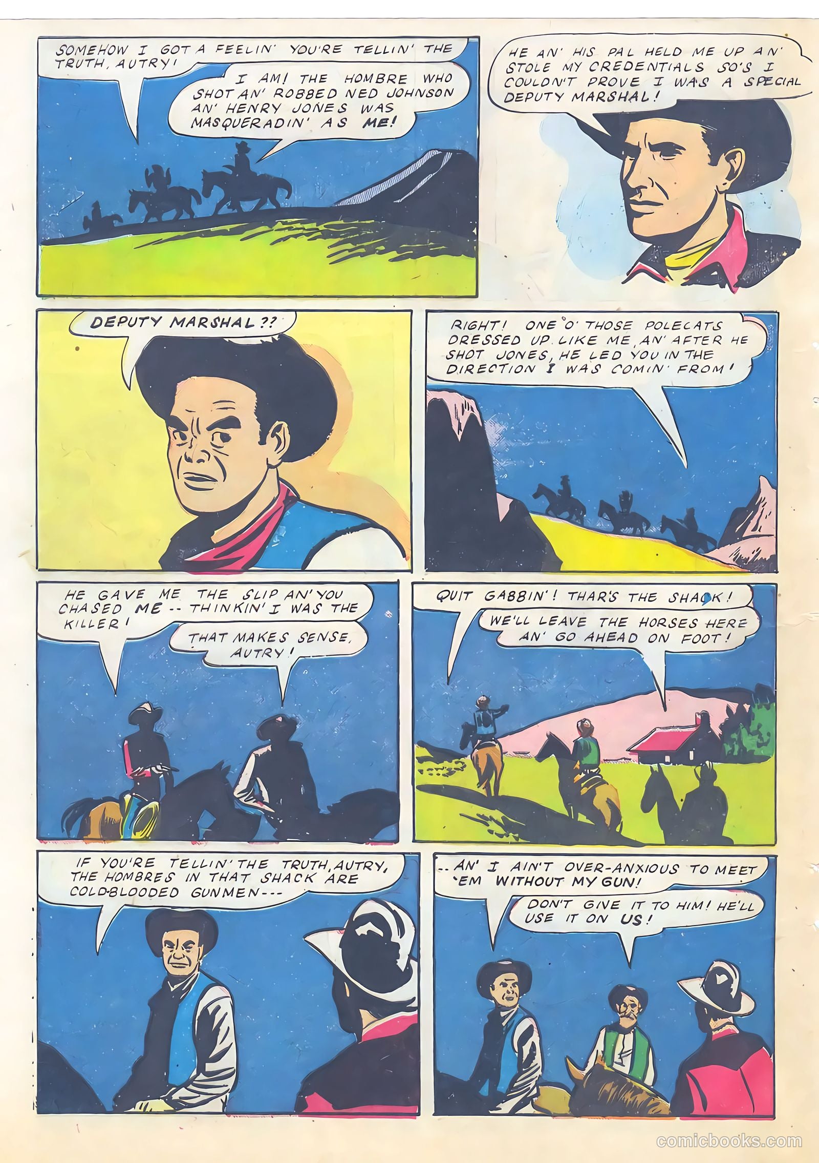 Gene Autry Comics #4 (1943) — page 48 of 52
