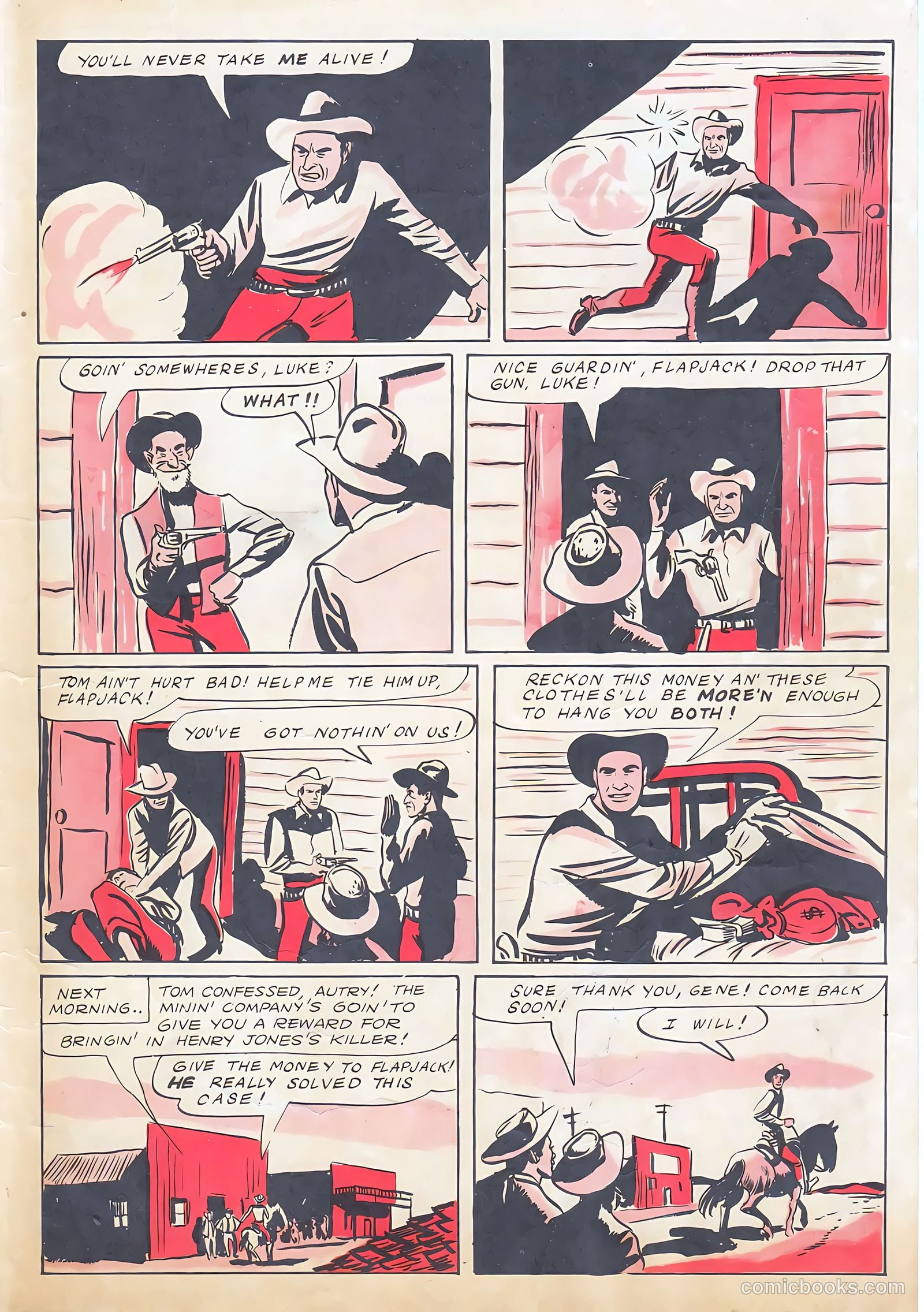 Gene Autry Comics #4 (1943) — page 51 of 52