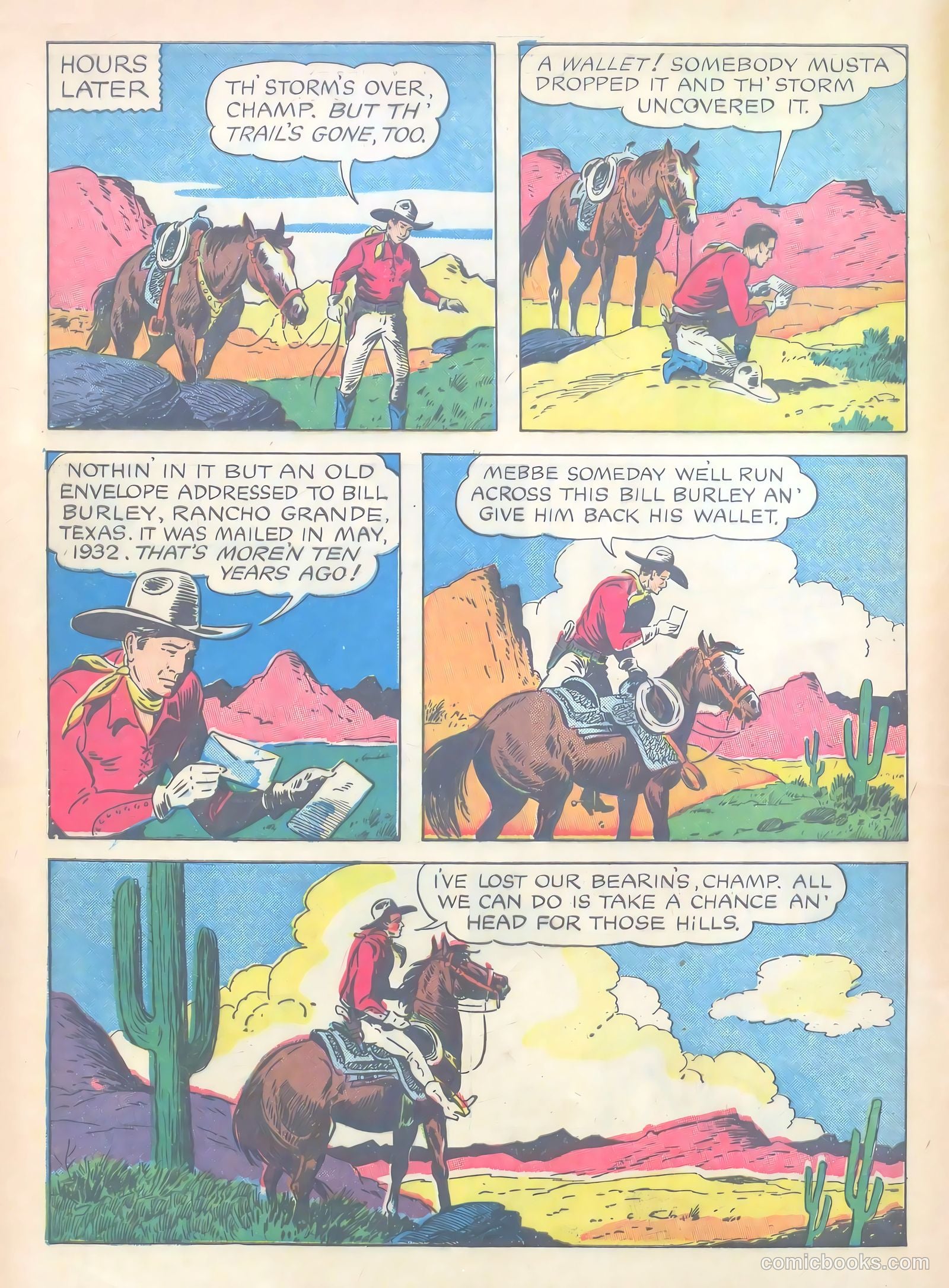 Gene Autry Comics #5 (1943) — page 4 of 68