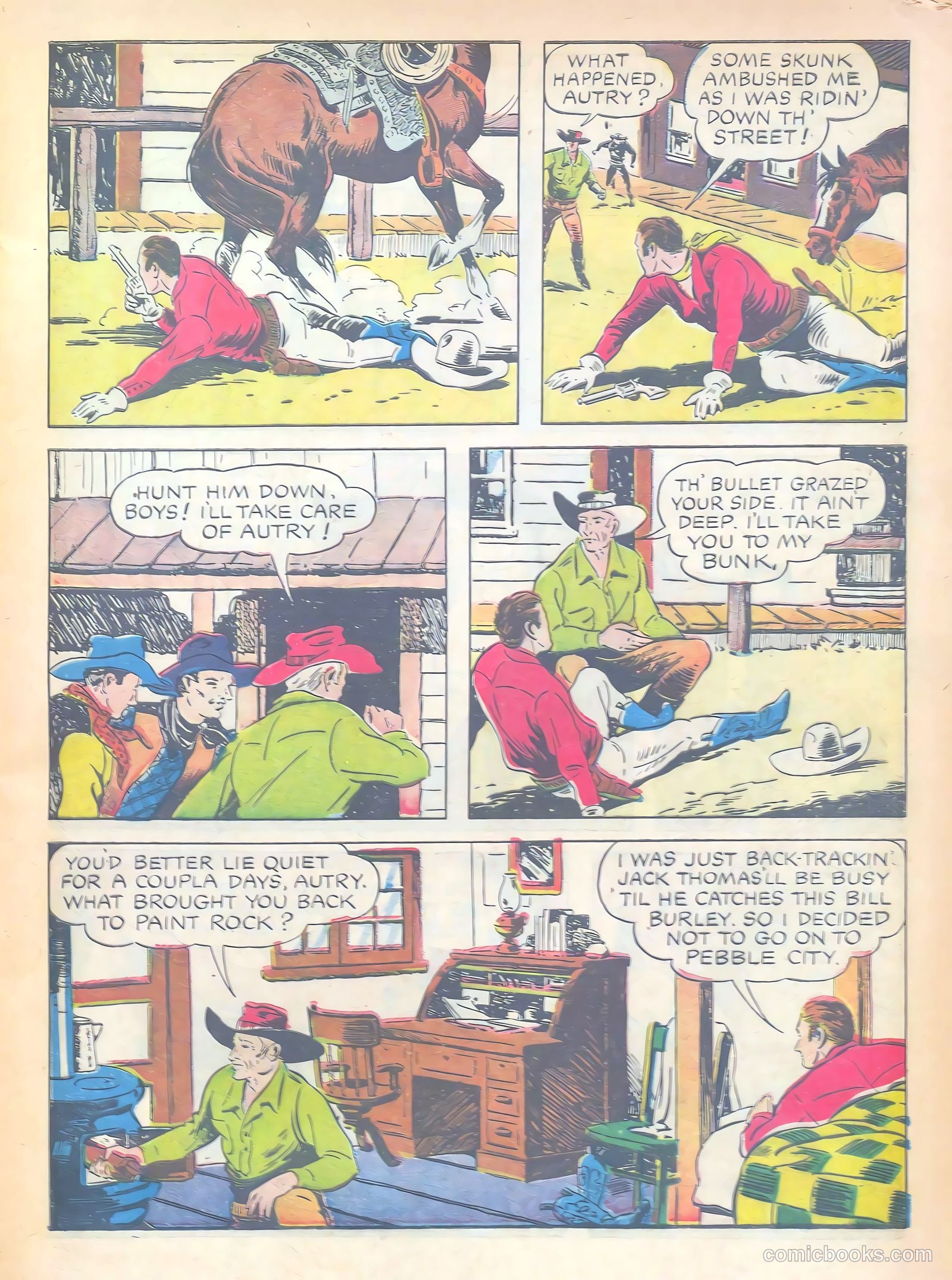 Gene Autry Comics #5 (1943) — page 15 of 68
