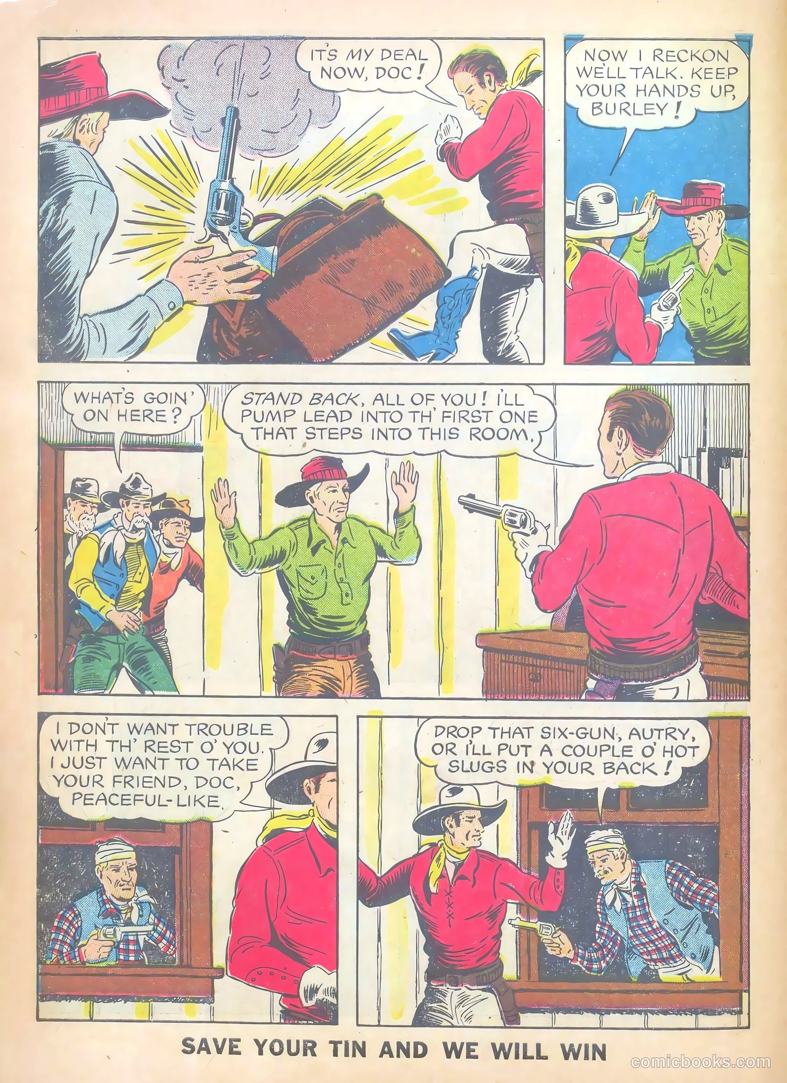 Gene Autry Comics #5 (1943) — page 18 of 68