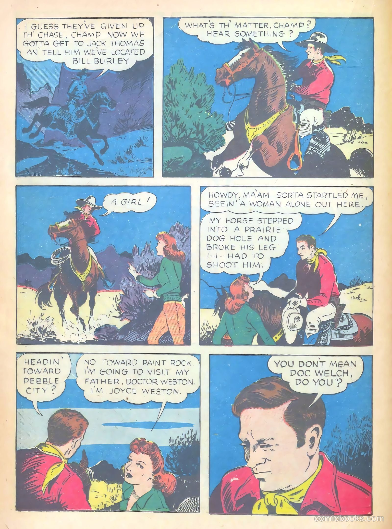 Gene Autry Comics #5 (1943) — page 22 of 68
