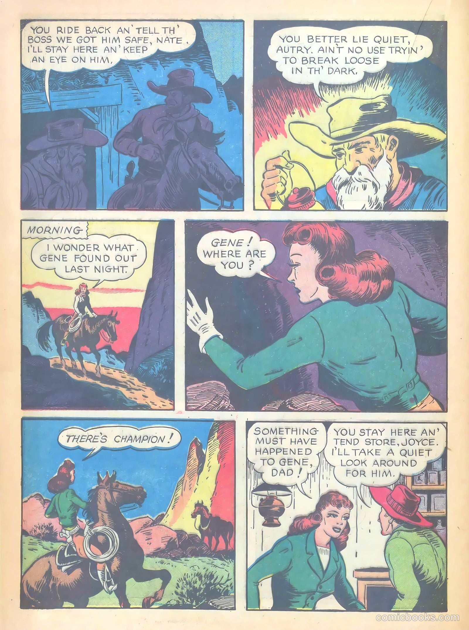 Gene Autry Comics #5 (1943) — page 28 of 68