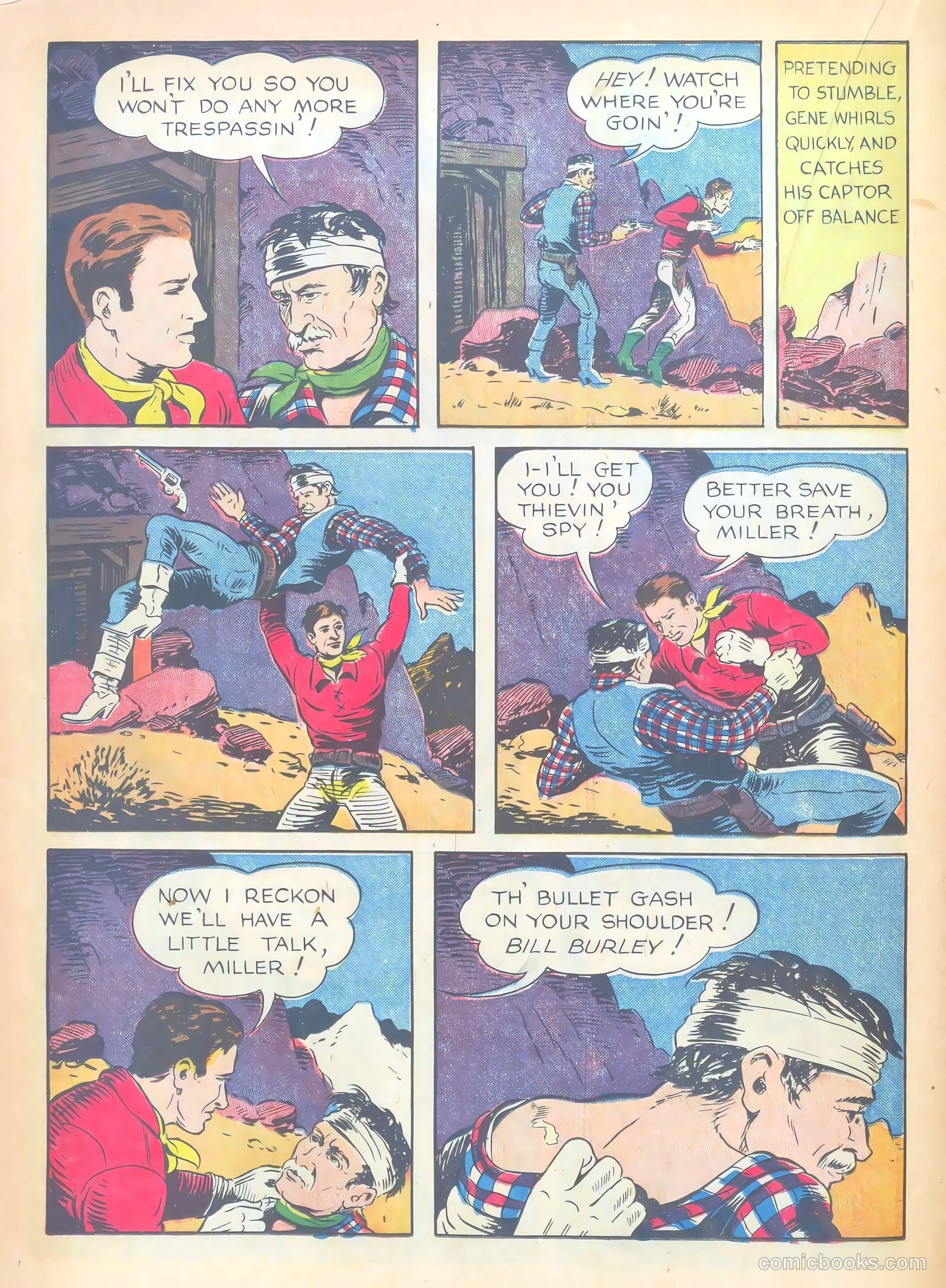 Gene Autry Comics #5 (1943) — page 32 of 68