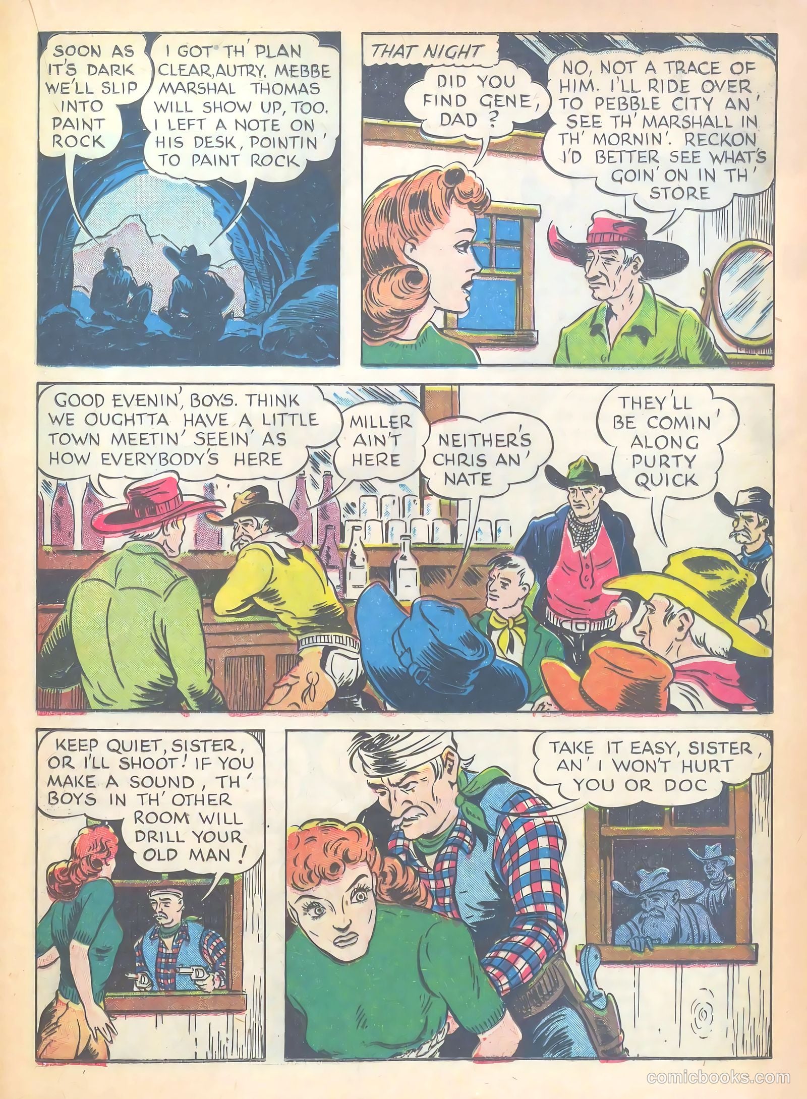 Gene Autry Comics #5 (1943) — page 39 of 68