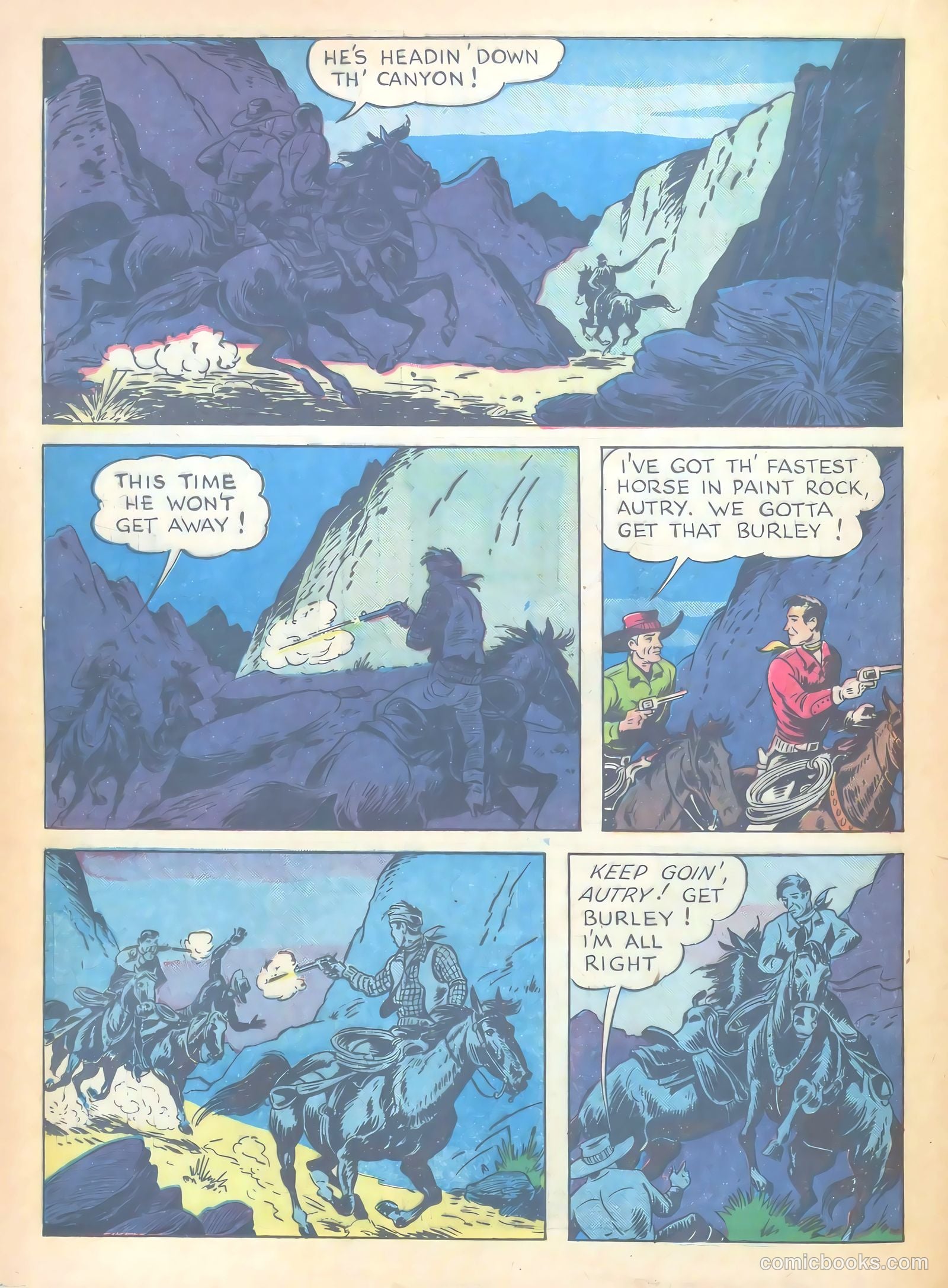 Gene Autry Comics #5 (1943) — page 44 of 68