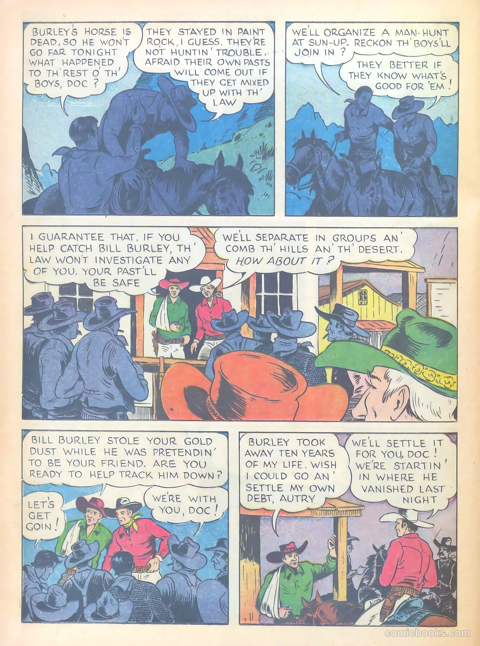 Gene Autry Comics #5 (1943) — page 46 of 68