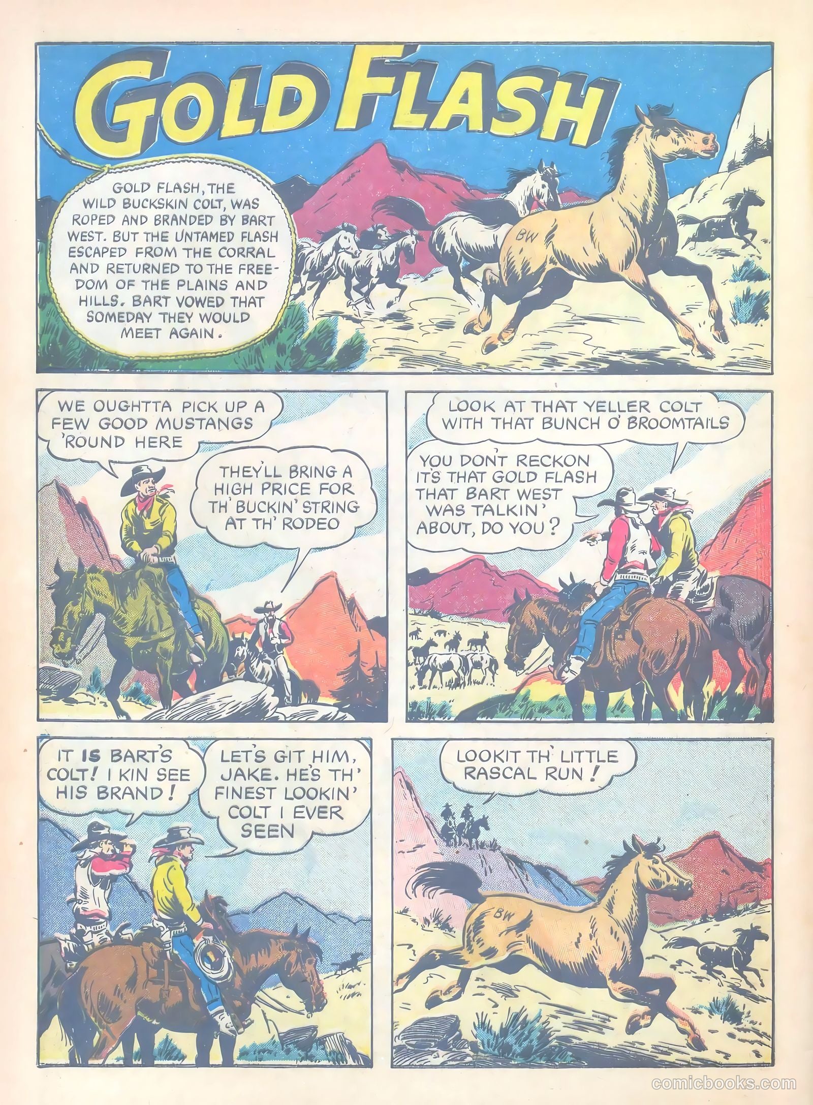 Gene Autry Comics #5 (1943) — page 62 of 68