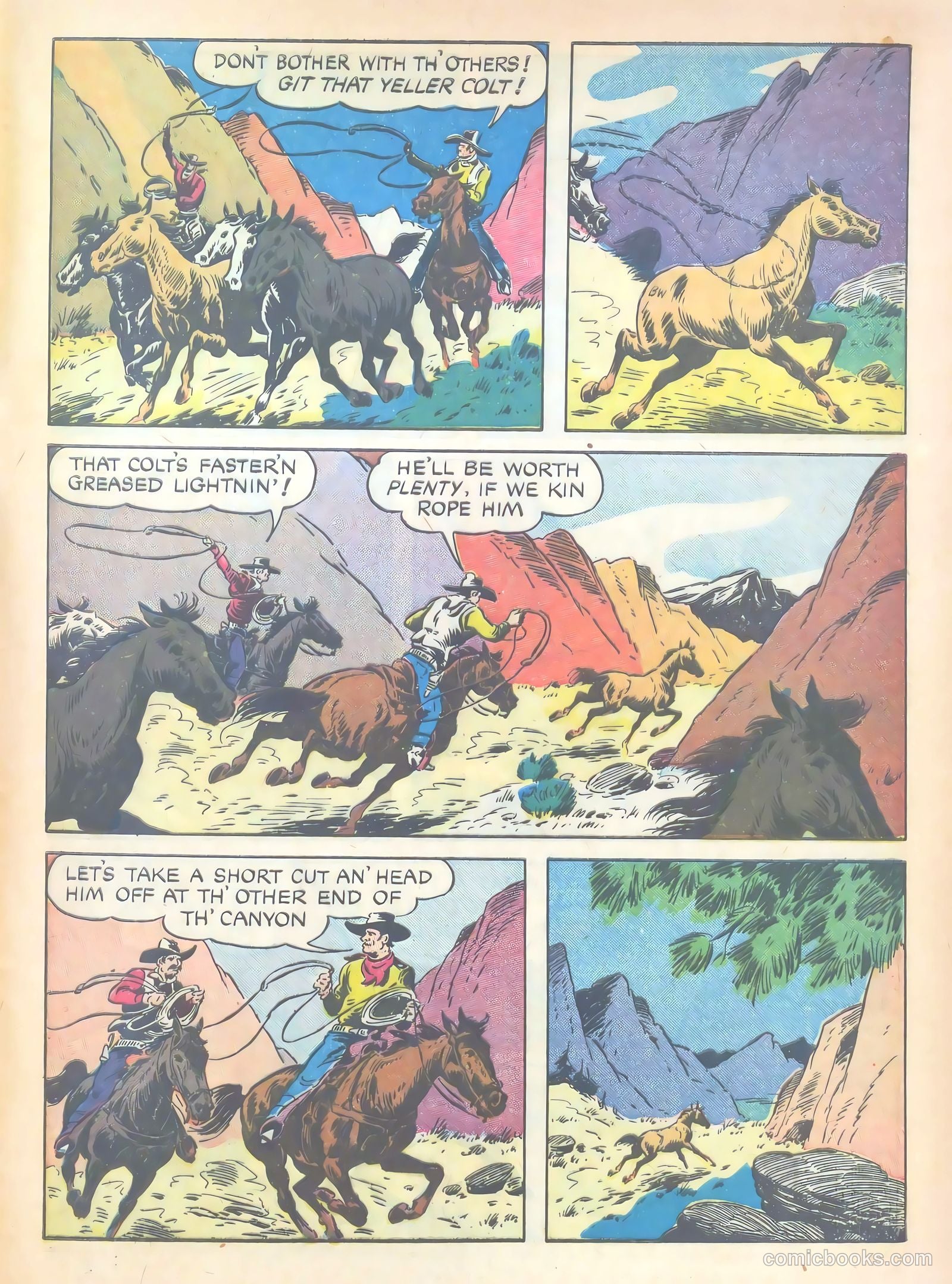 Gene Autry Comics #5 (1943) — page 63 of 68