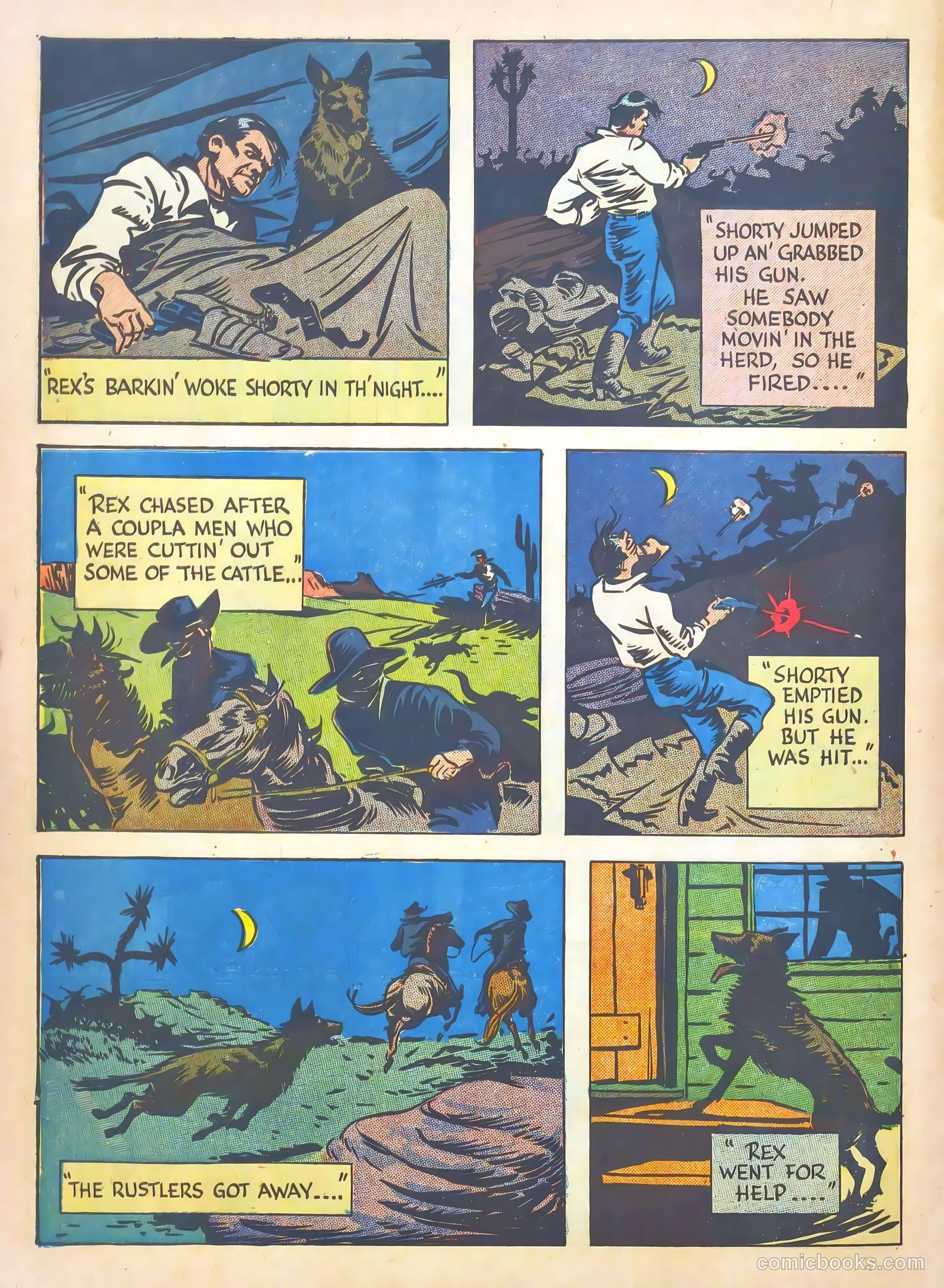 Gene Autry Comics #7 (1943) — page 8 of 68