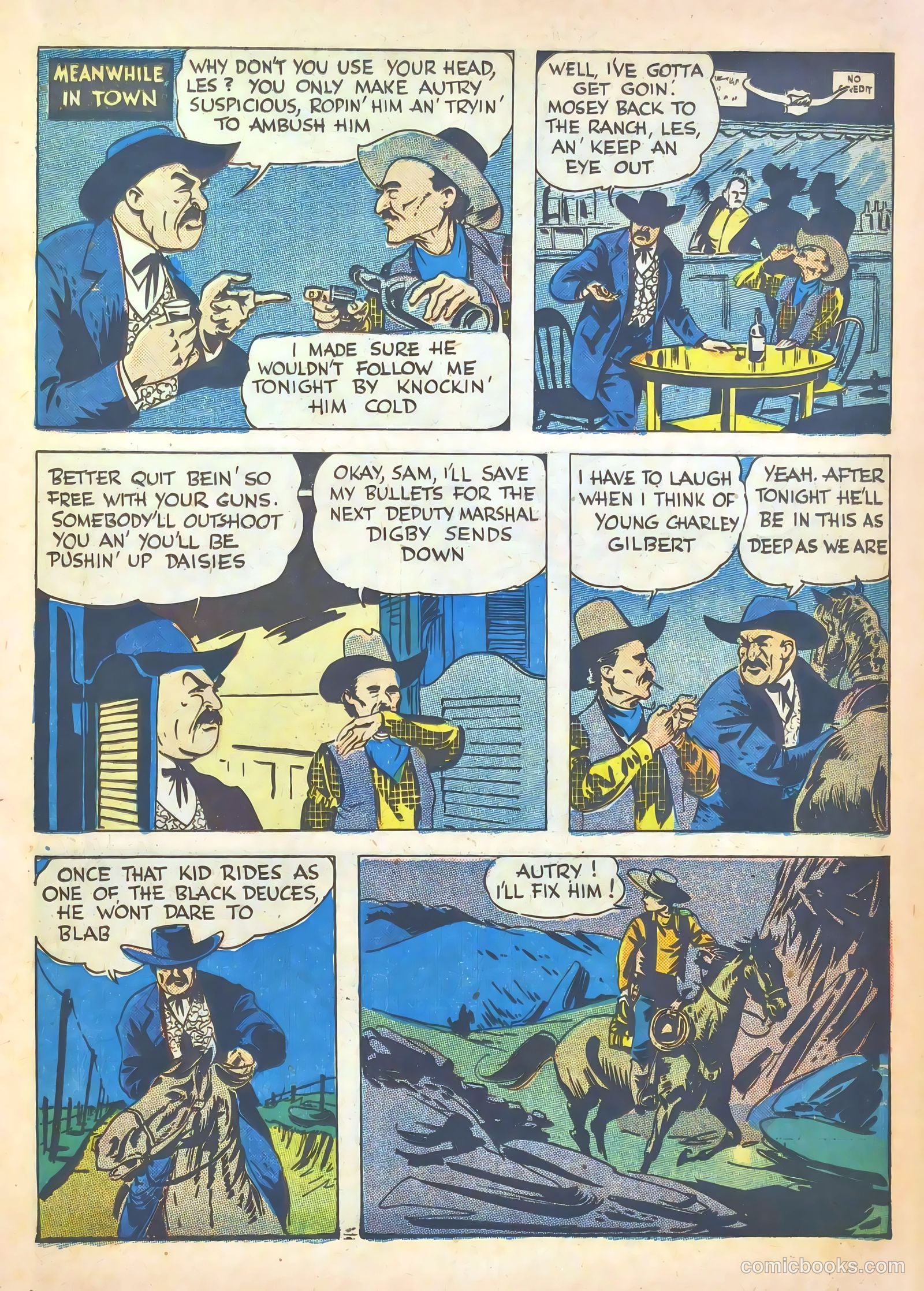 Gene Autry Comics #7 (1943) — page 19 of 68