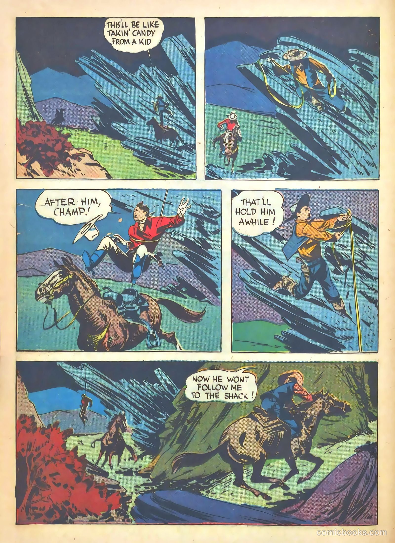 Gene Autry Comics #7 (1943) — page 20 of 68