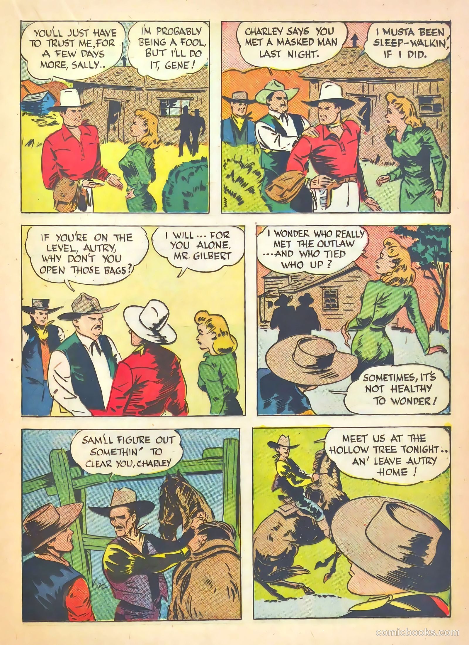 Gene Autry Comics #7 (1943) — page 31 of 68