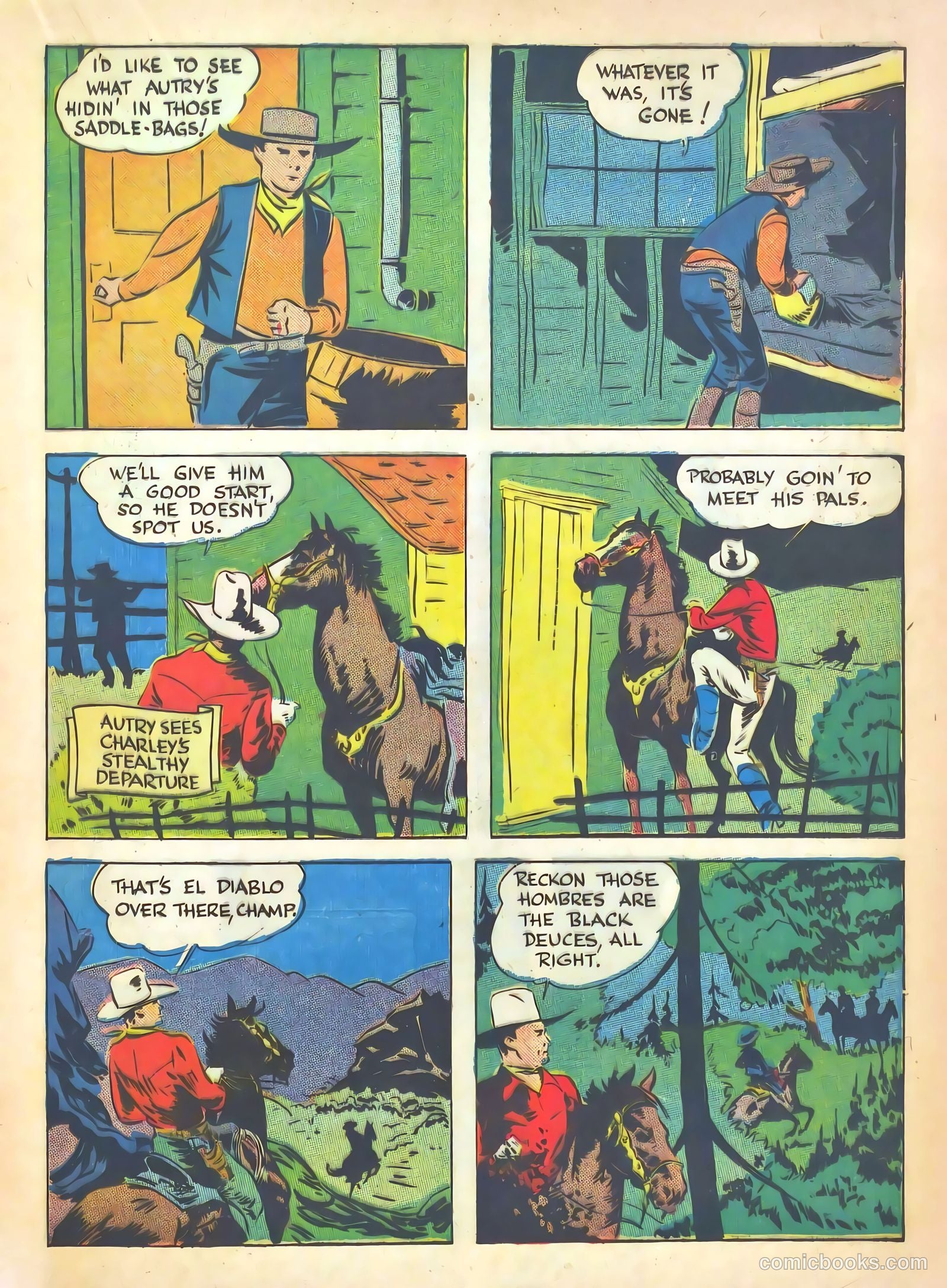 Gene Autry Comics #7 (1943) — page 33 of 68